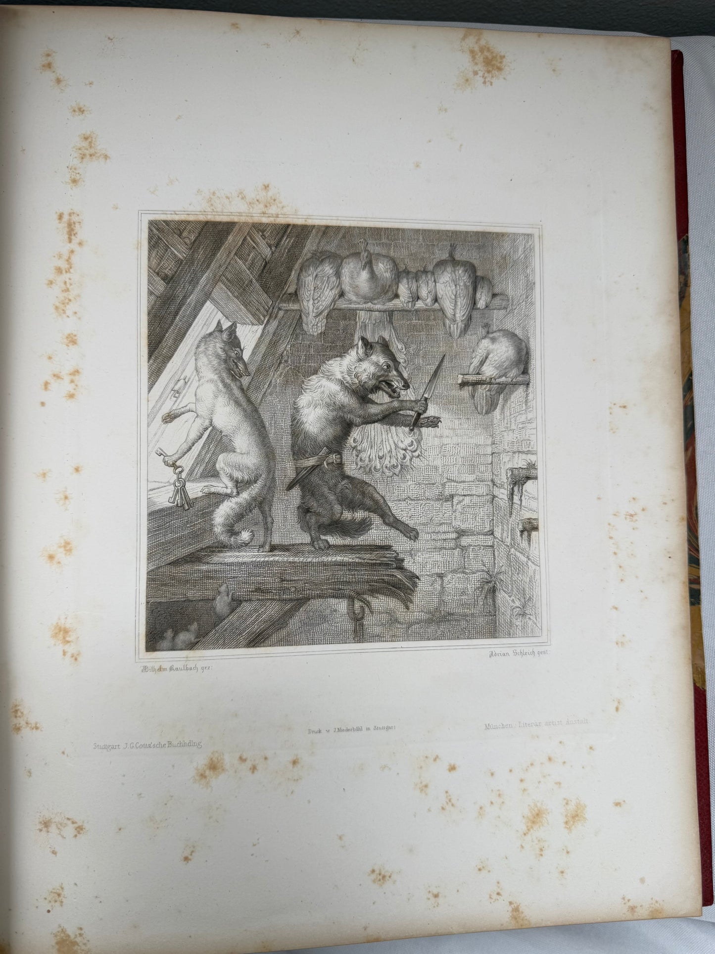 Wolfgang von Goethe's Fable, 1846