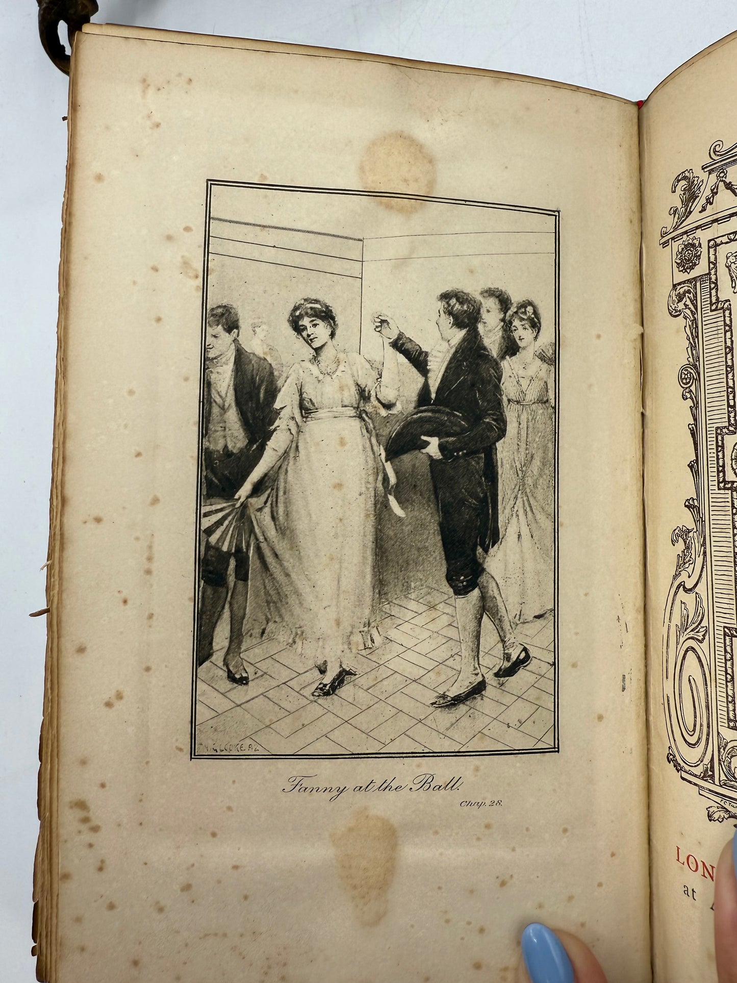 Jane Austen's Mansfield Park, Antique Edition