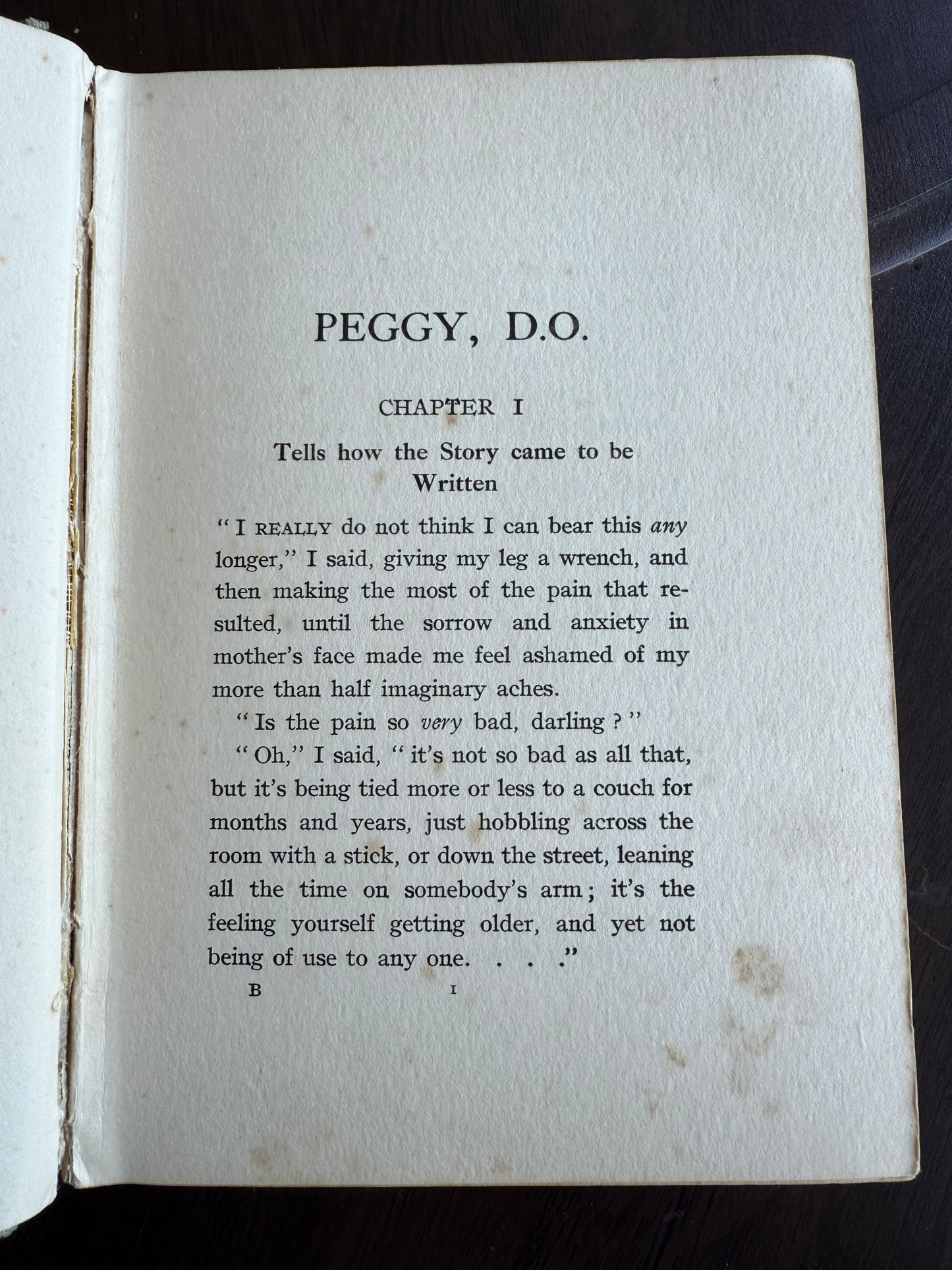 Peggy, D.O. book by Helen Watson