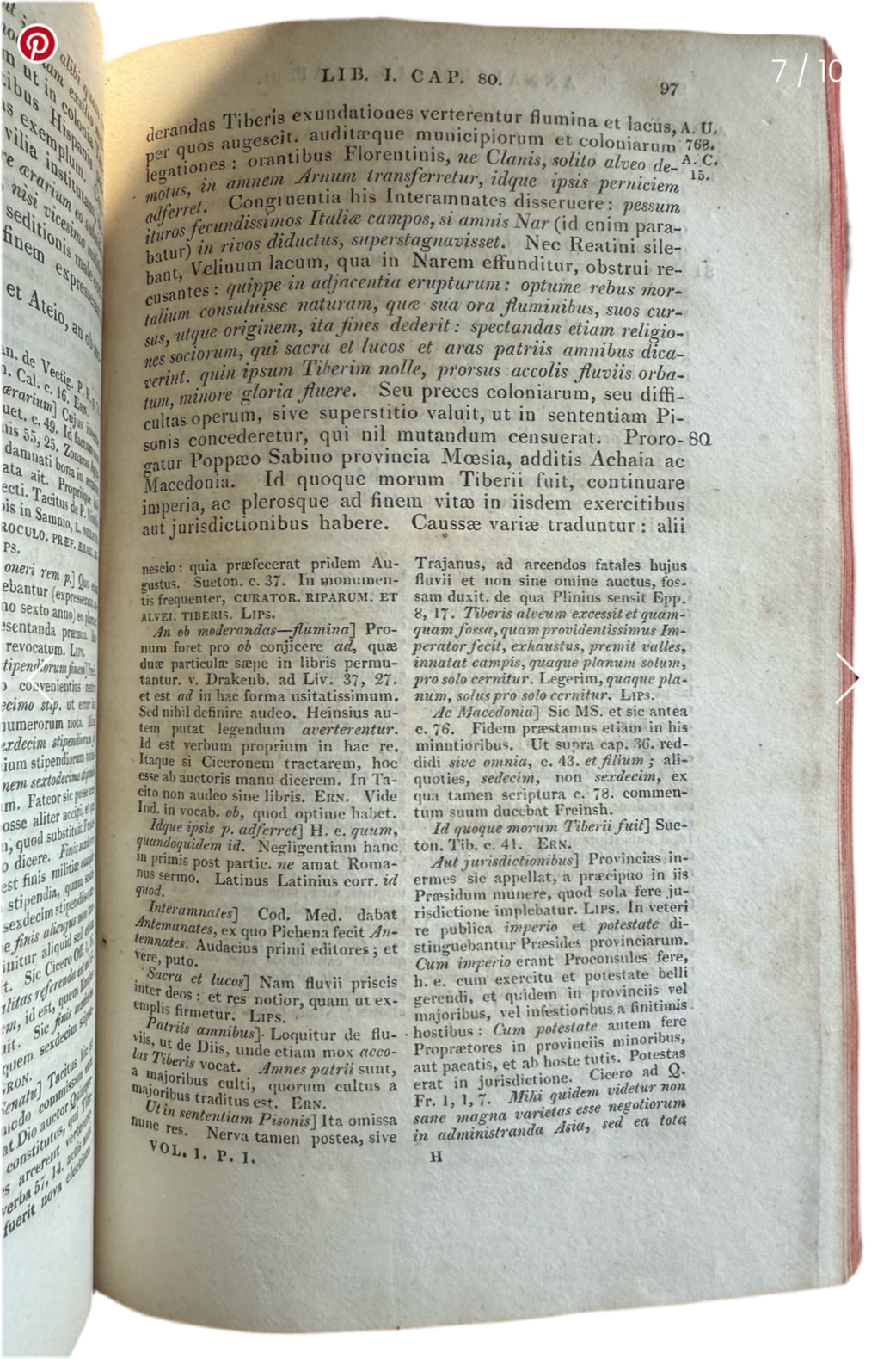 Taciti Opera by C. Cornelii, 1813, Latin