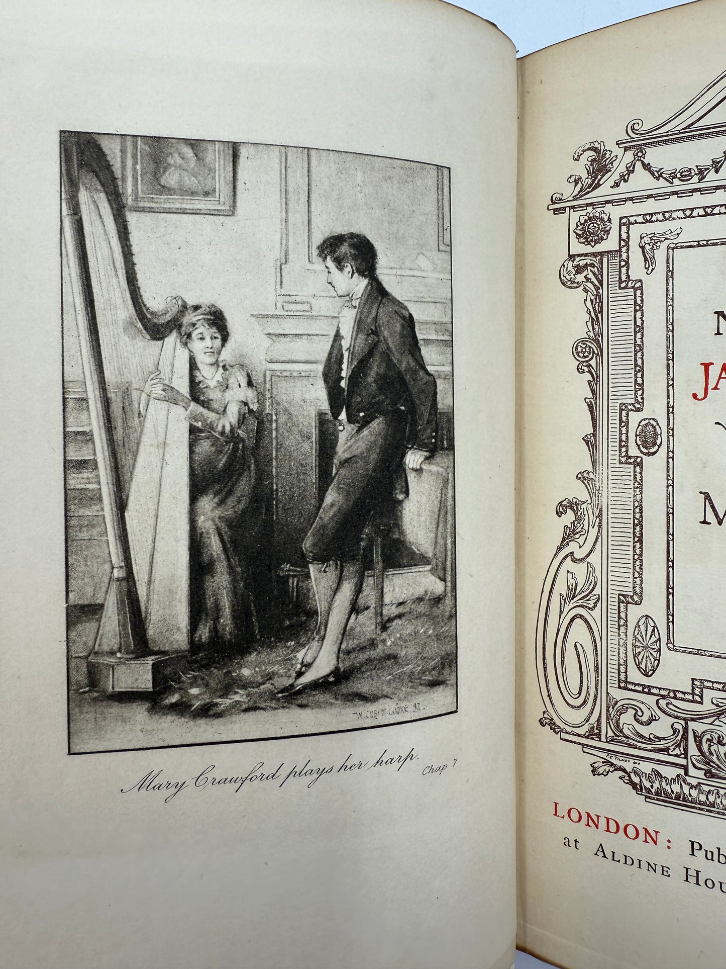 Jane Austen's Mansfield Park, Antique Edition