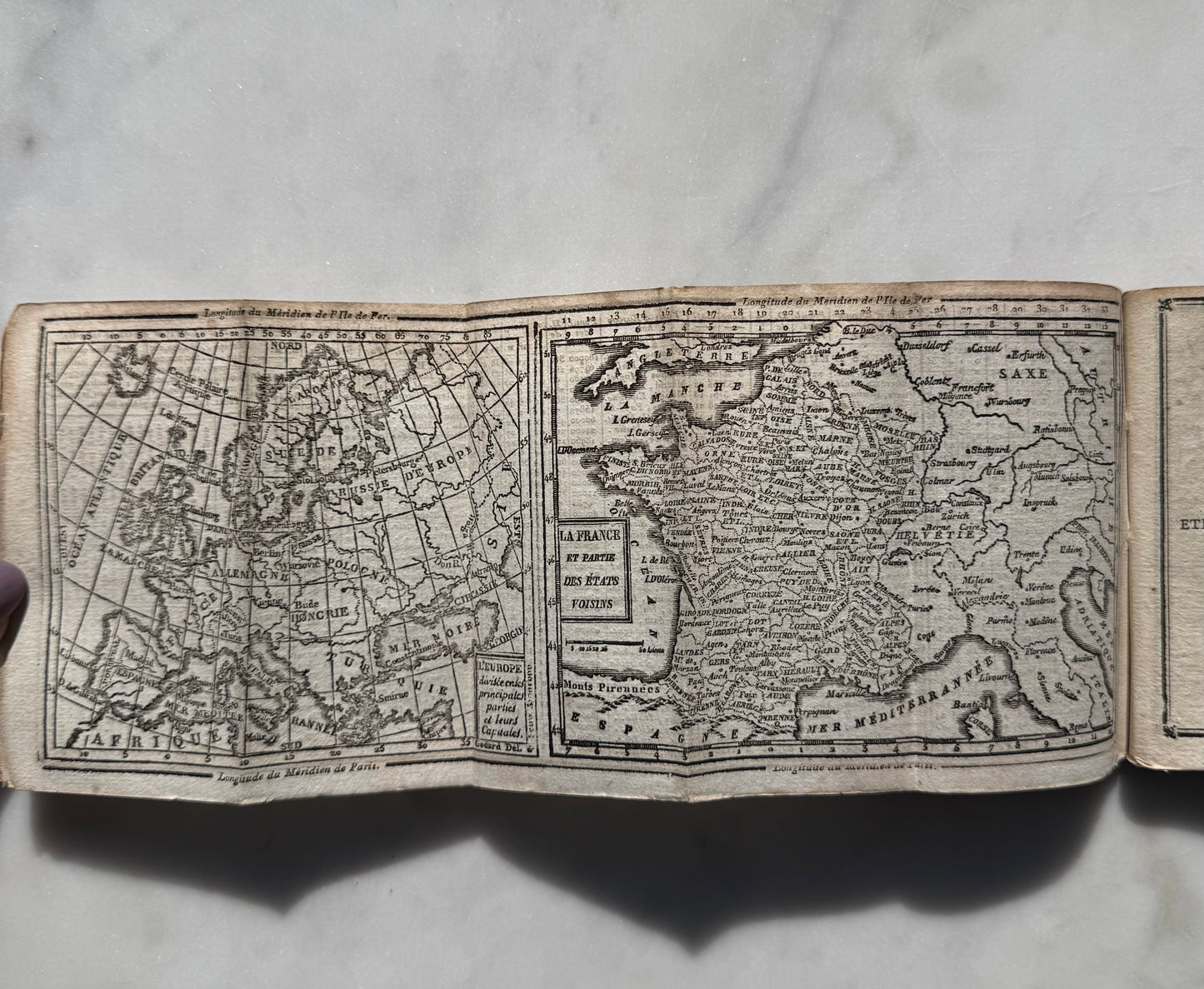 Small French Almanac, Cadeau des Muses, 1827