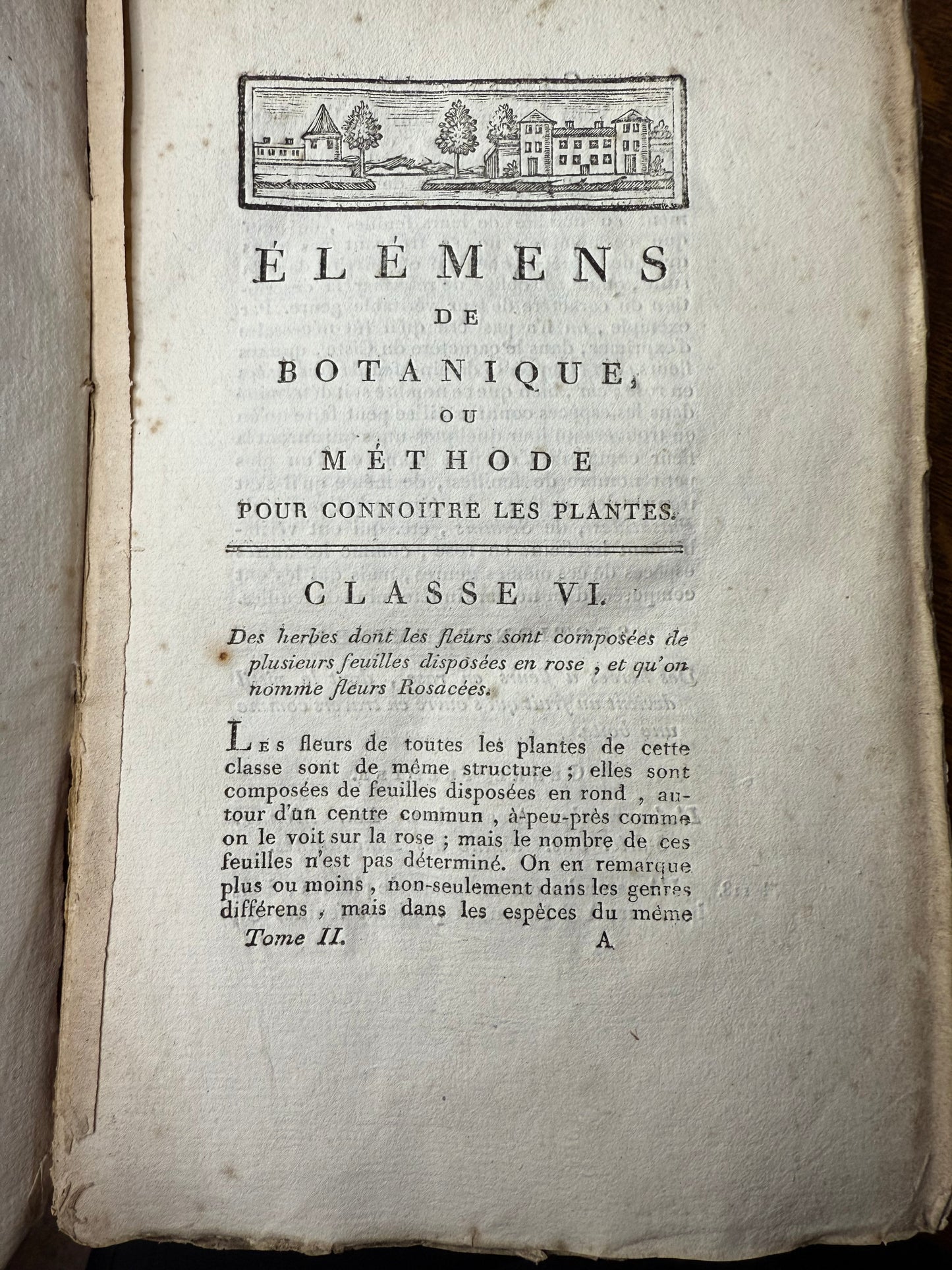 Elements of Botany, 1797, France