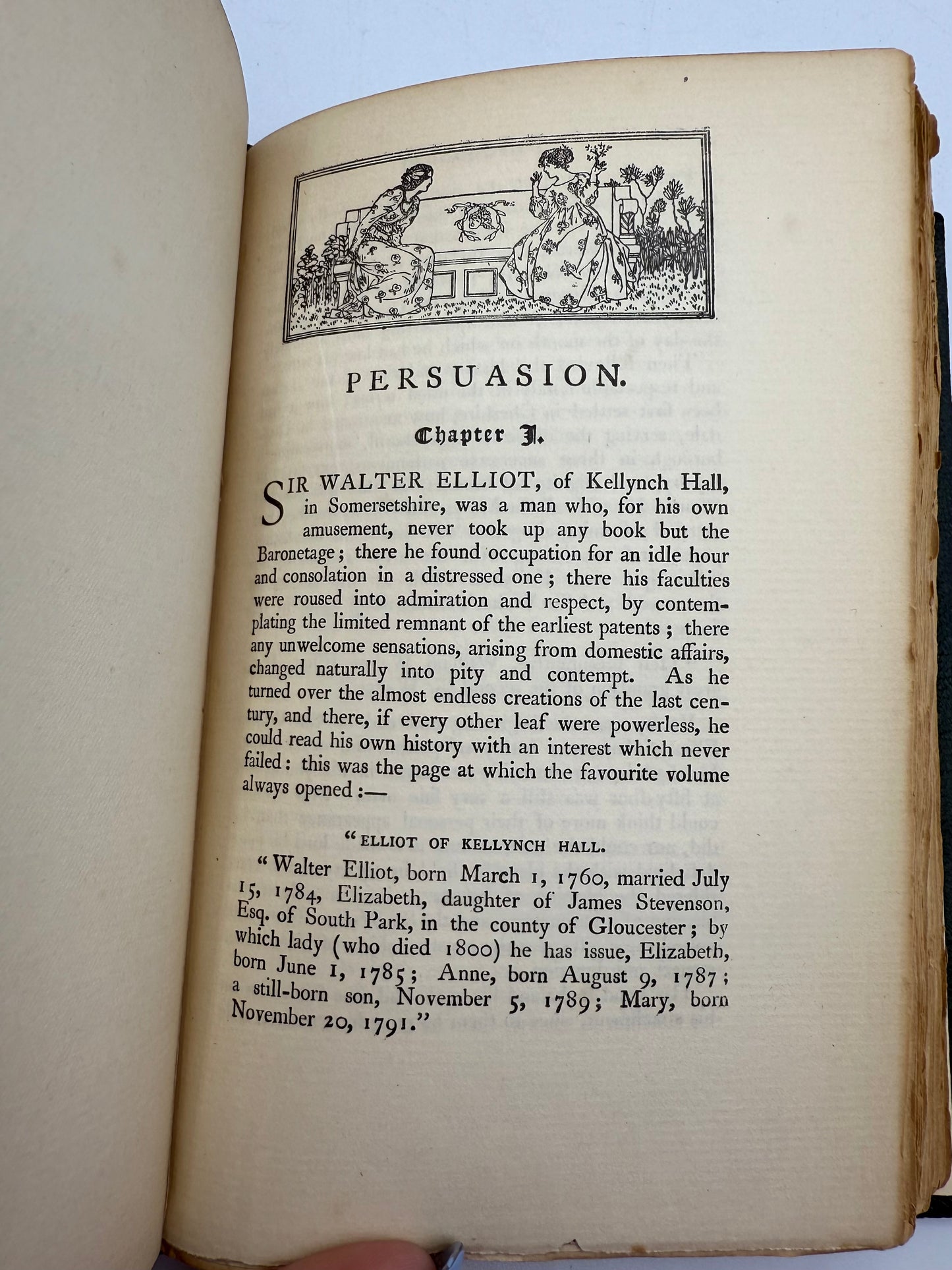 Jane Austen's Persuasion & Northanger Abbey, Antique Edition