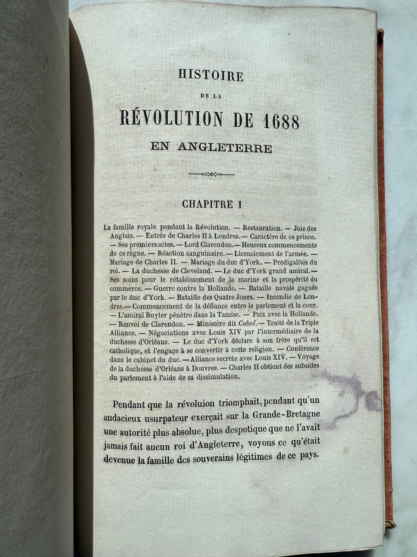 Revolution of 1688 in England, French Cartonnage Book