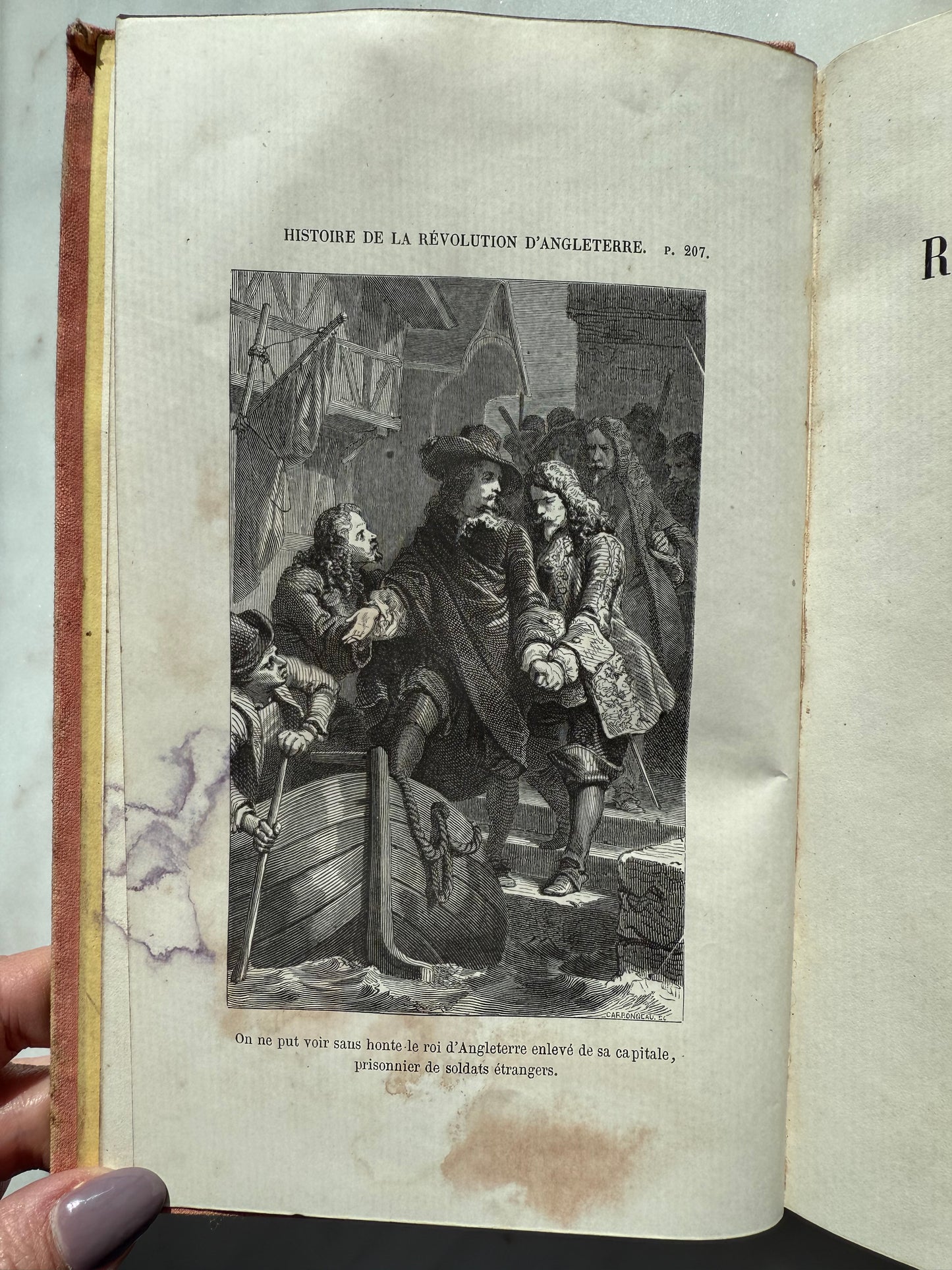 Revolution of 1688 in England, French Cartonnage Book