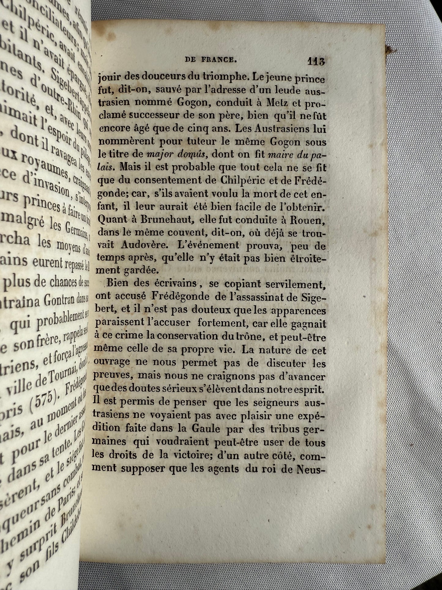History of France as Told to Youth, 1851, French