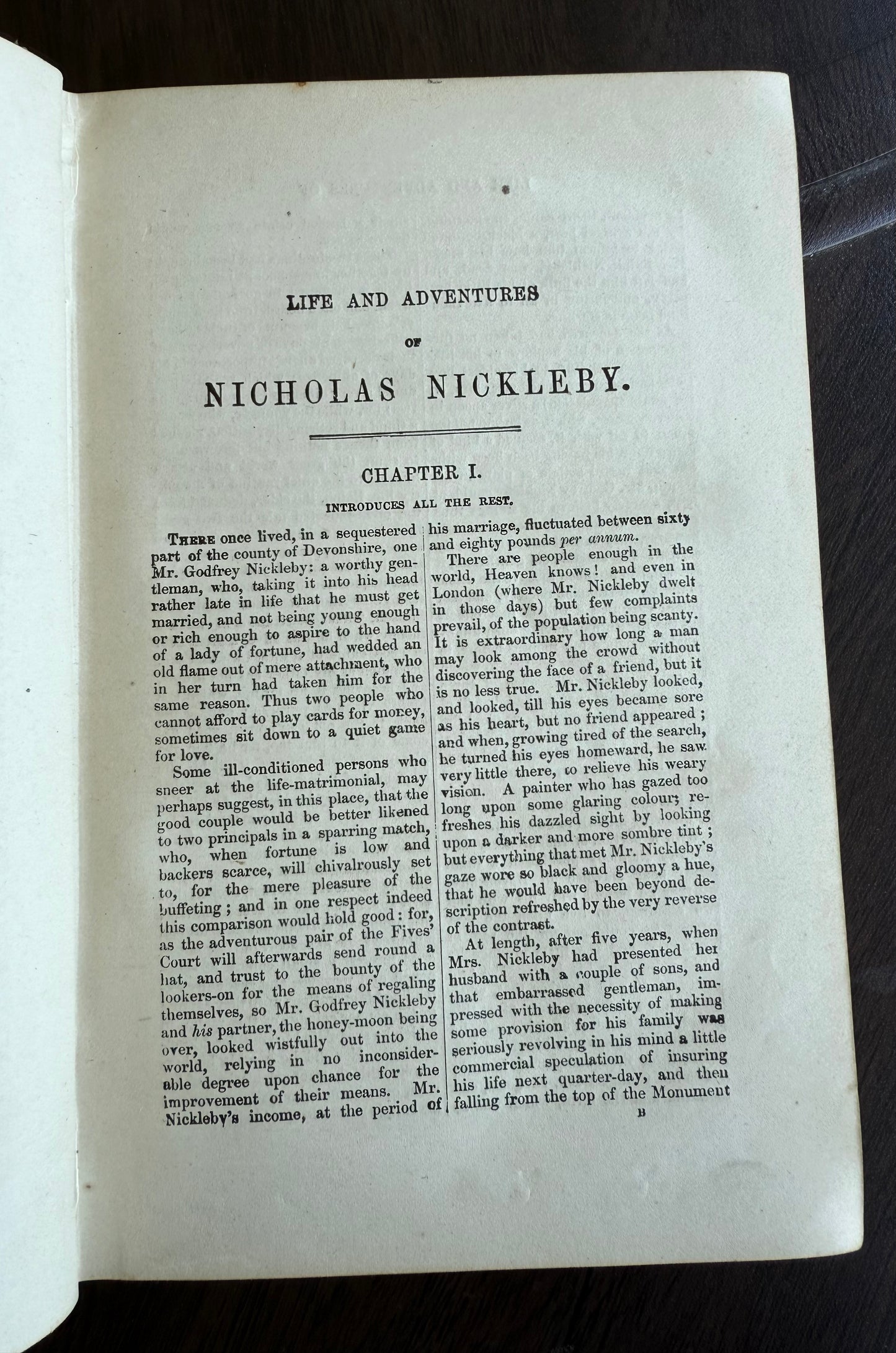 Nicholas Nickleby by Charles Dickens, 1877