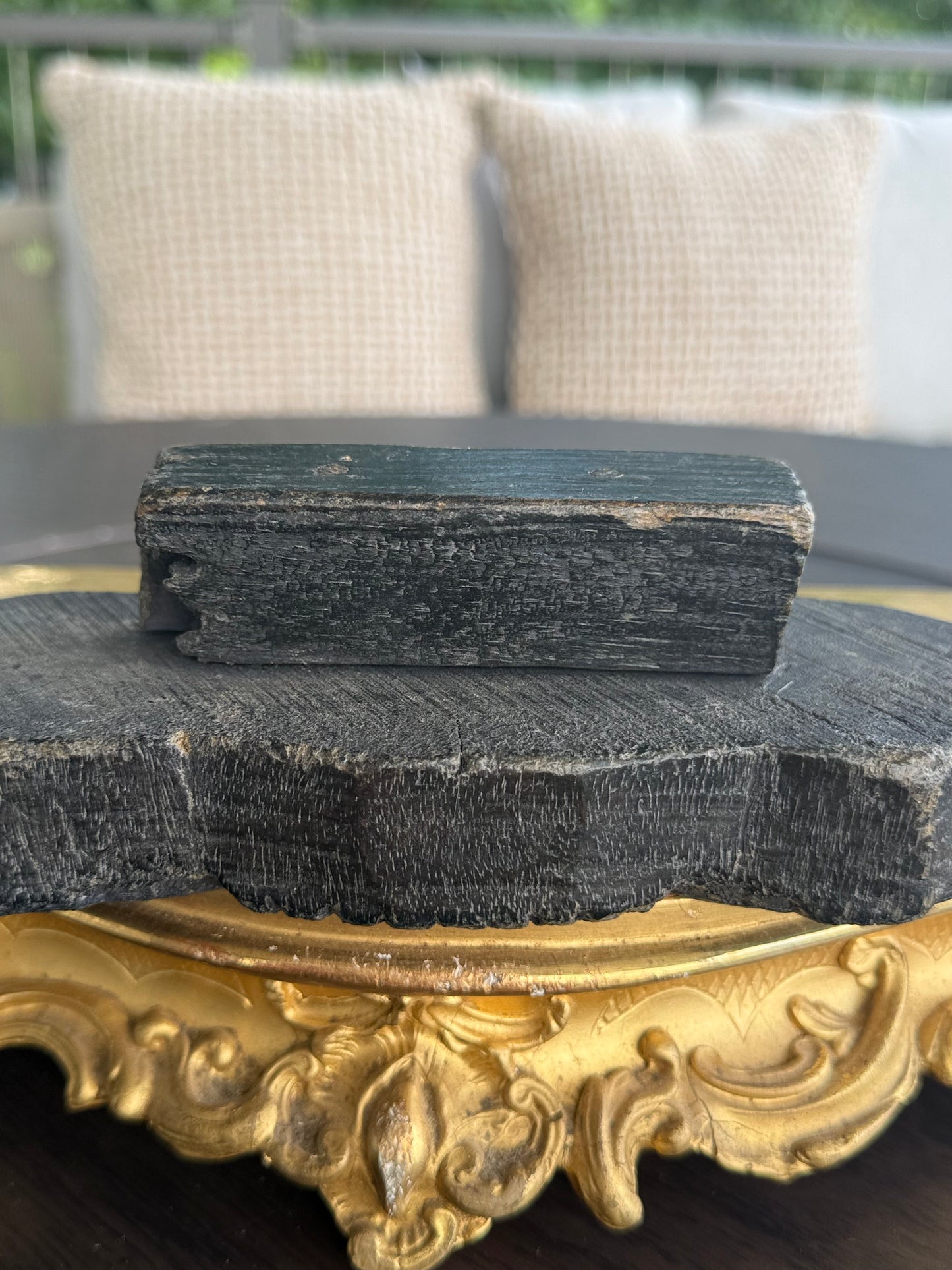 Hand Carved Wooden Printing Block, India