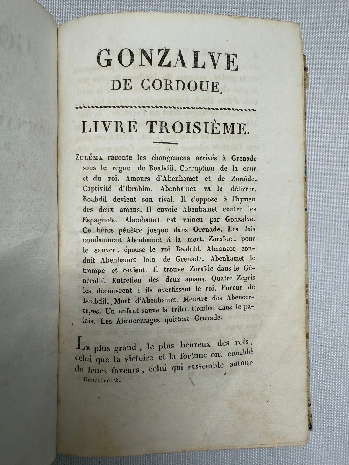 Gonzalve de Cordoue, French Cartonnage Book