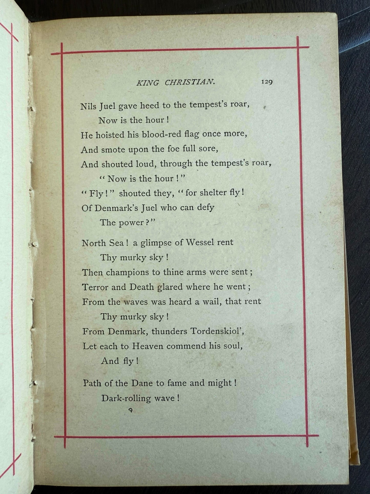 Henry W Longfellow Ballads, Victorian Binding