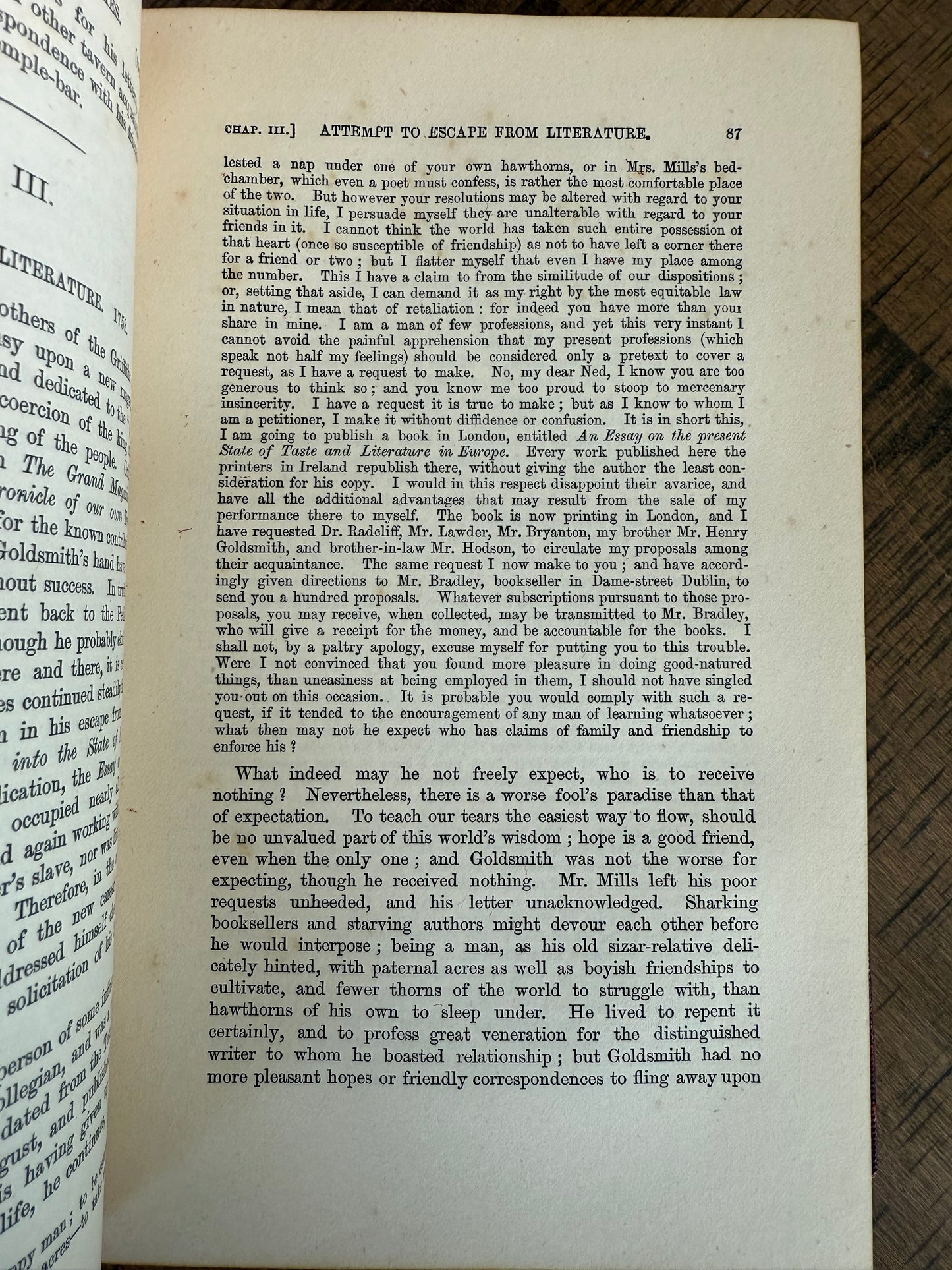 The Life and Times of Oliver Goldsmith