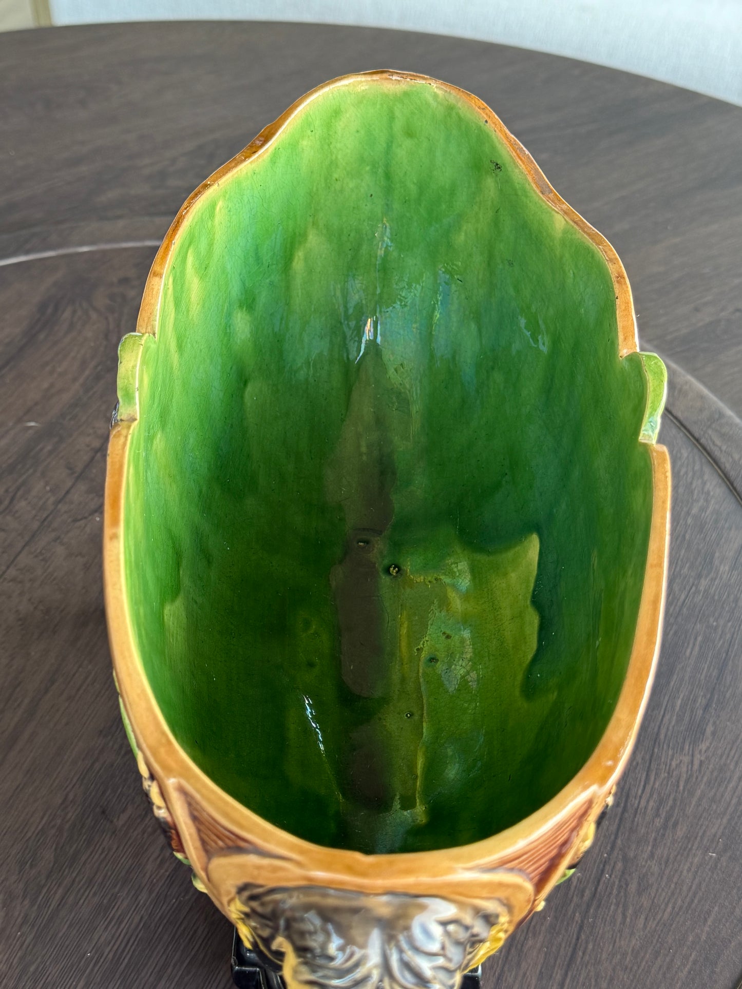 Whilhelm Schiller Majolica Jardiniere