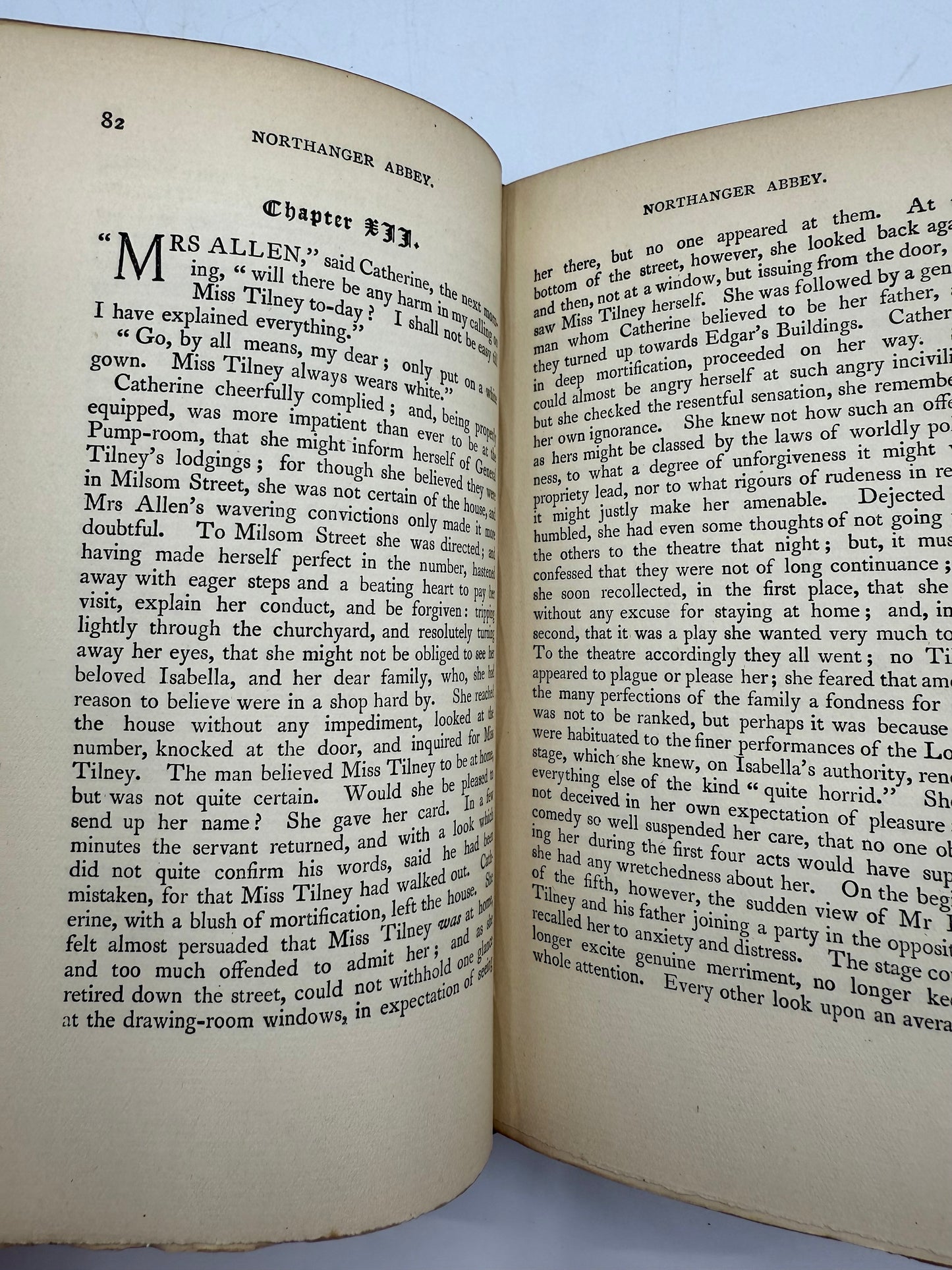 Jane Austen's Persuasion & Northanger Abbey, Antique Edition