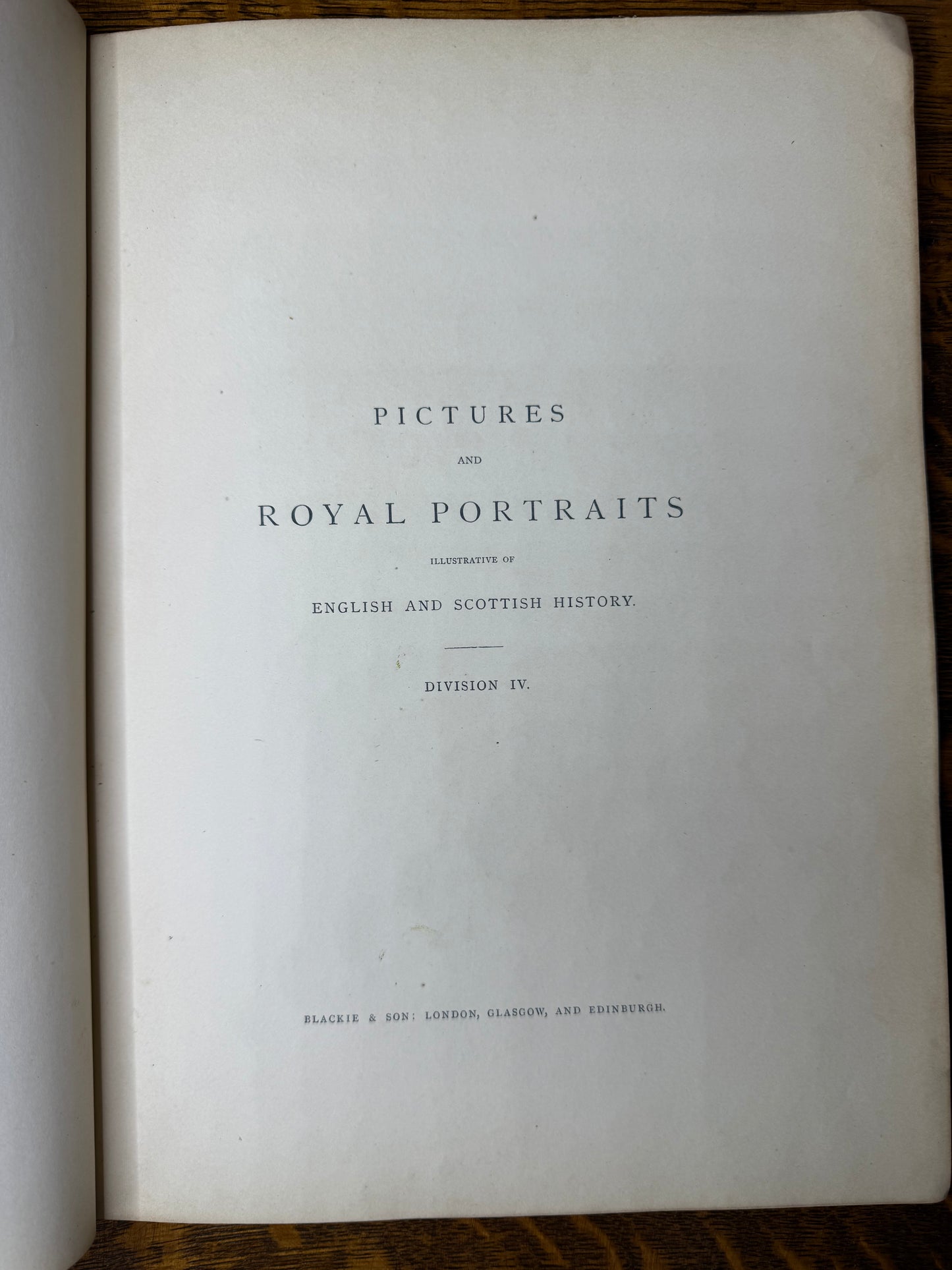 Pictures and Royal Portraits with Engravings