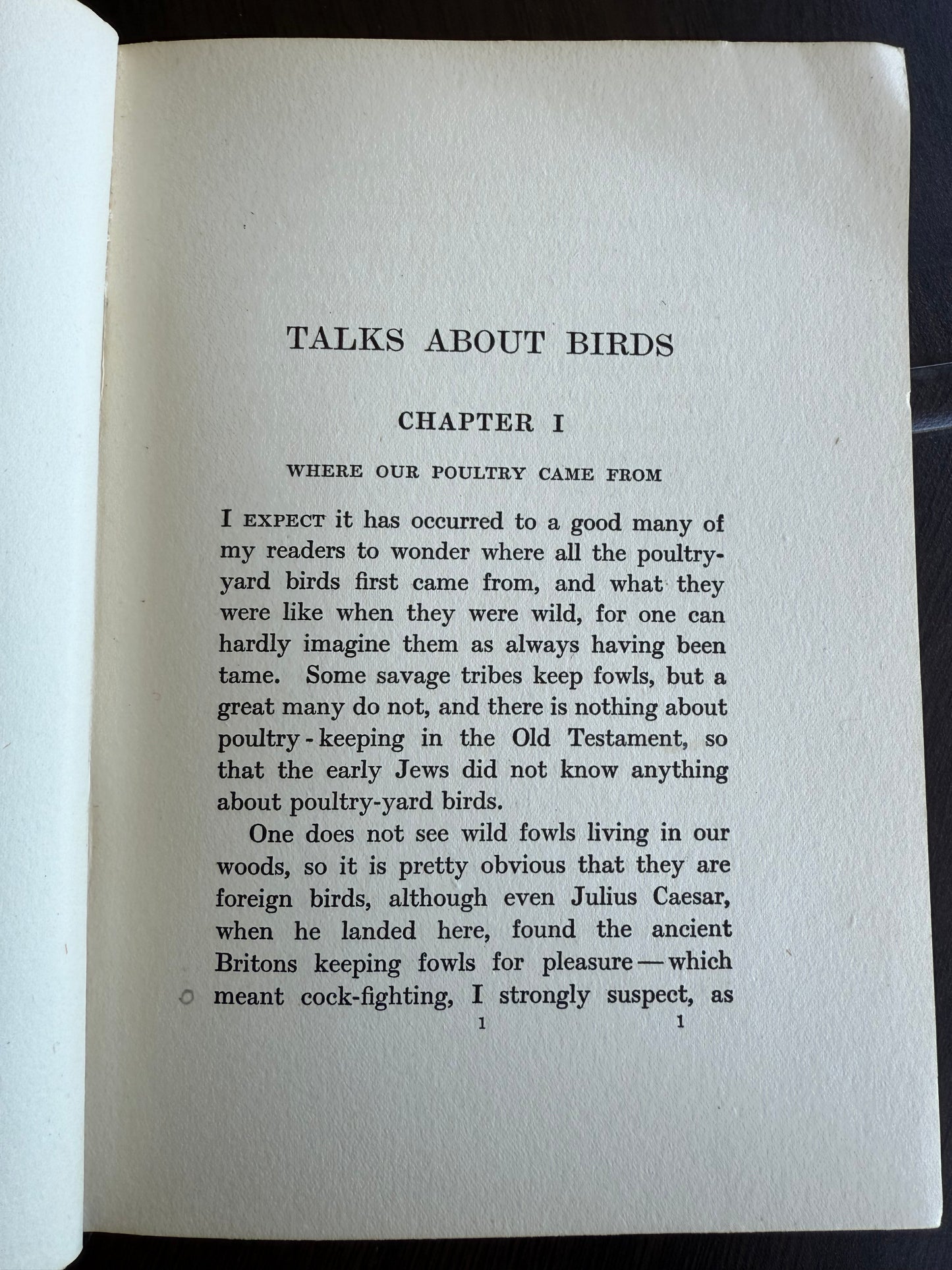 Talks About Birds, 1911