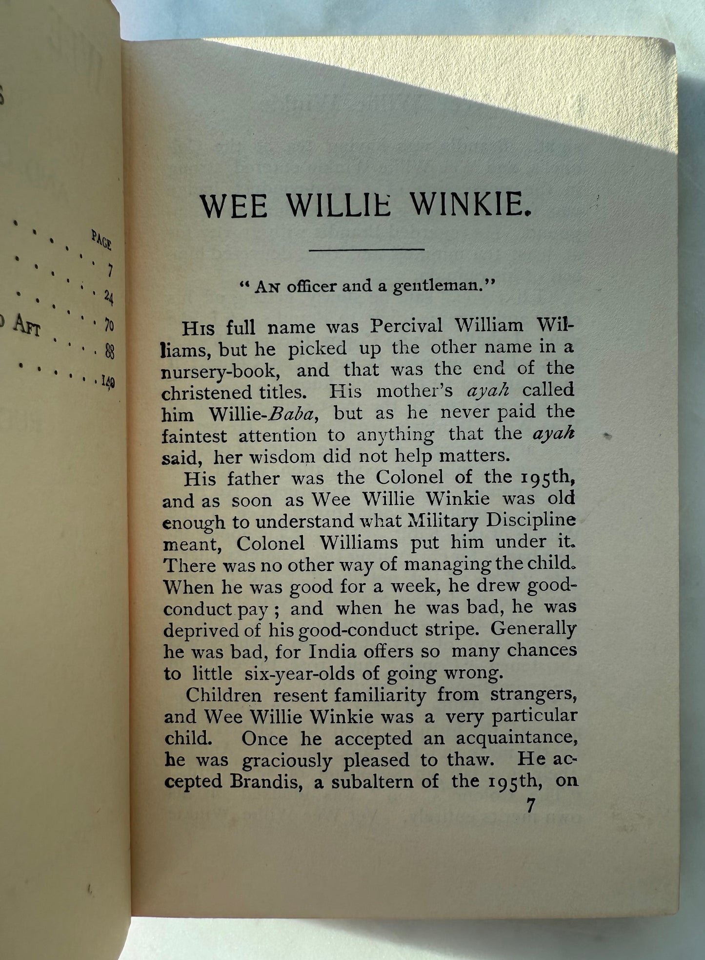 Rudyard Kipling’s Wee Willie Winkie & Other Stories