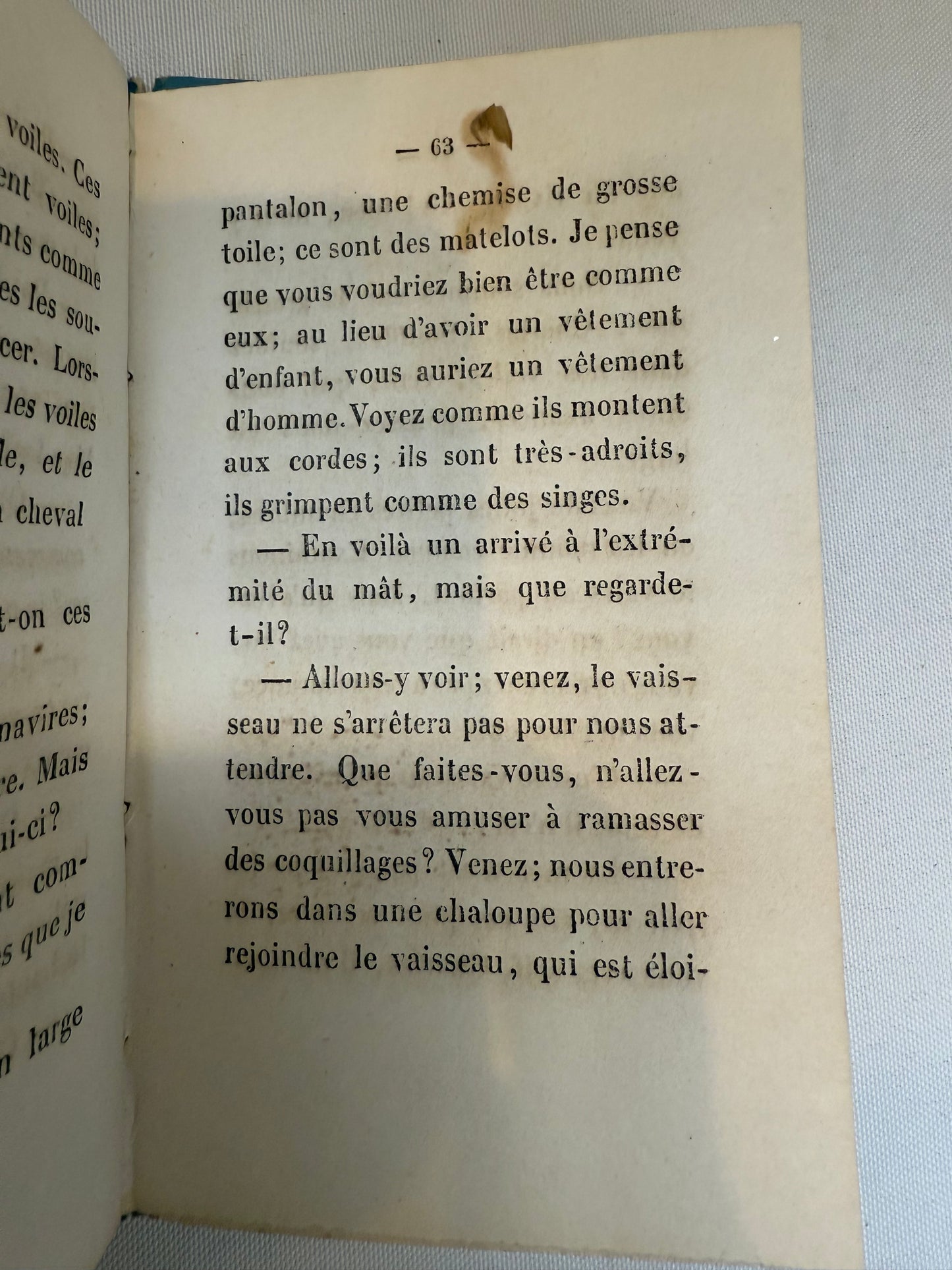 Lessons for Children, French Cartonnage Book