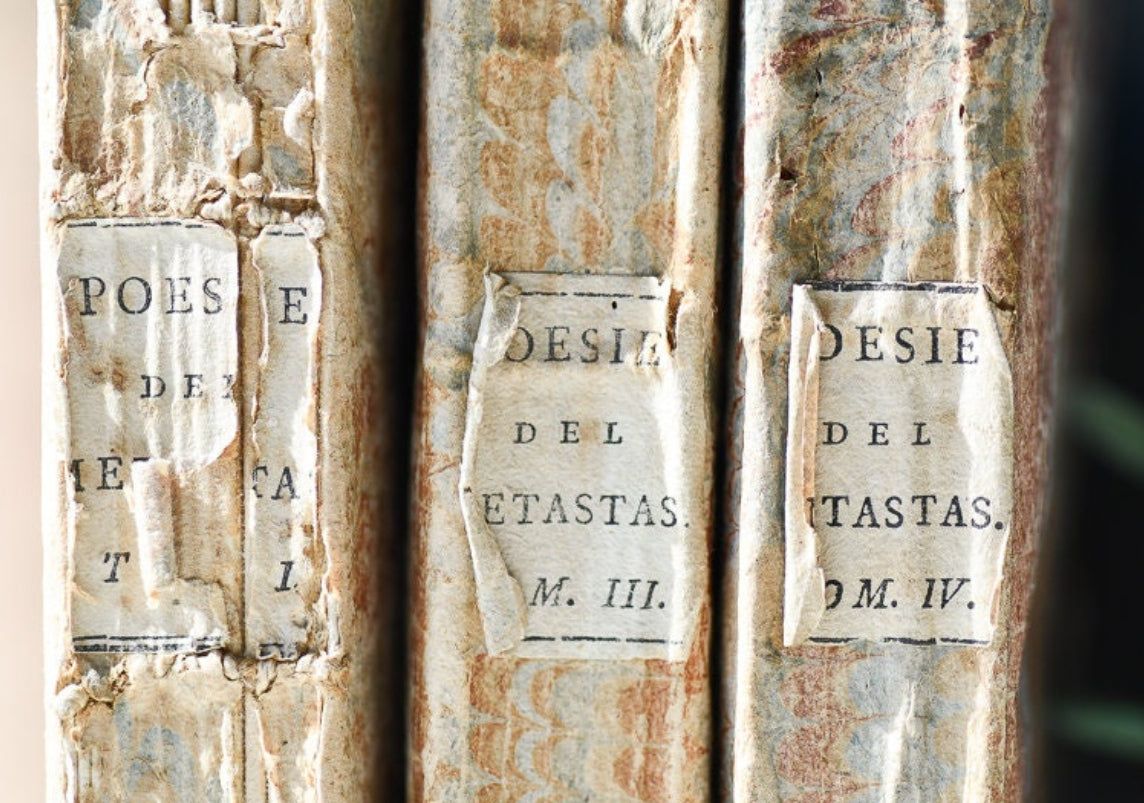 Poems of Abbot Pietro Metastasio, 1773, Italian