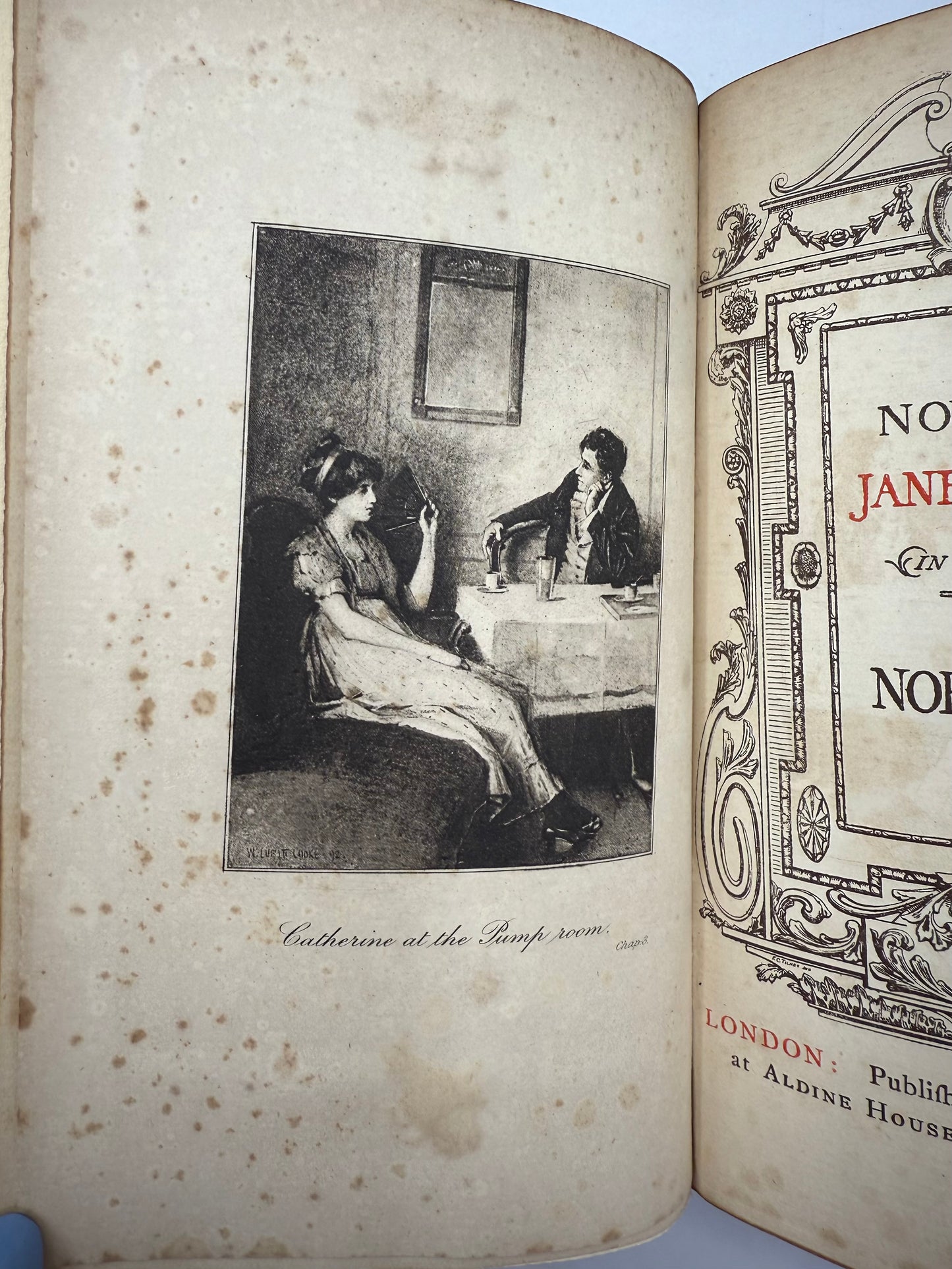 Jane Austen's Persuasion & Northanger Abbey, Antique Edition