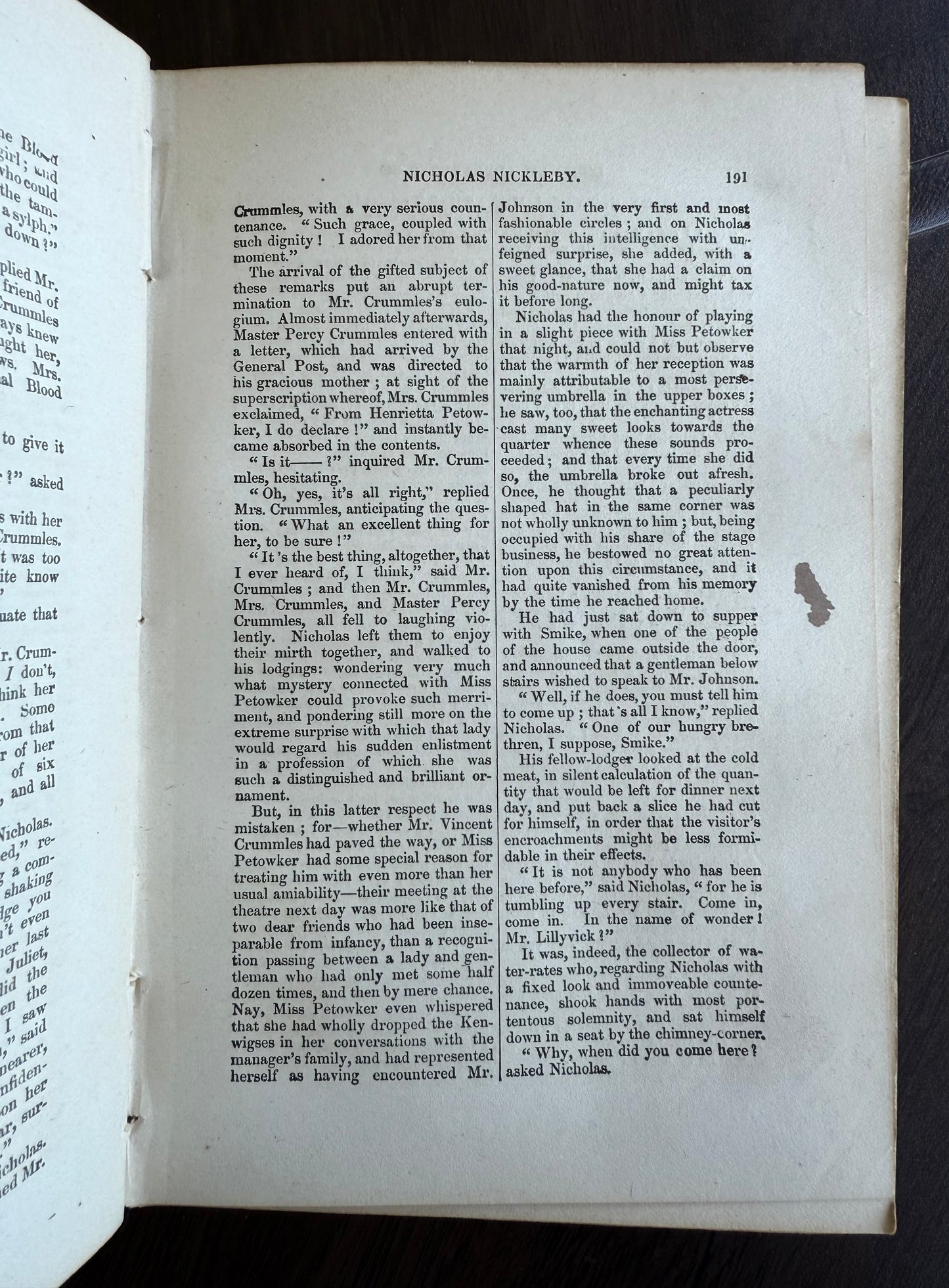 Nicholas Nickleby by Charles Dickens, 1877