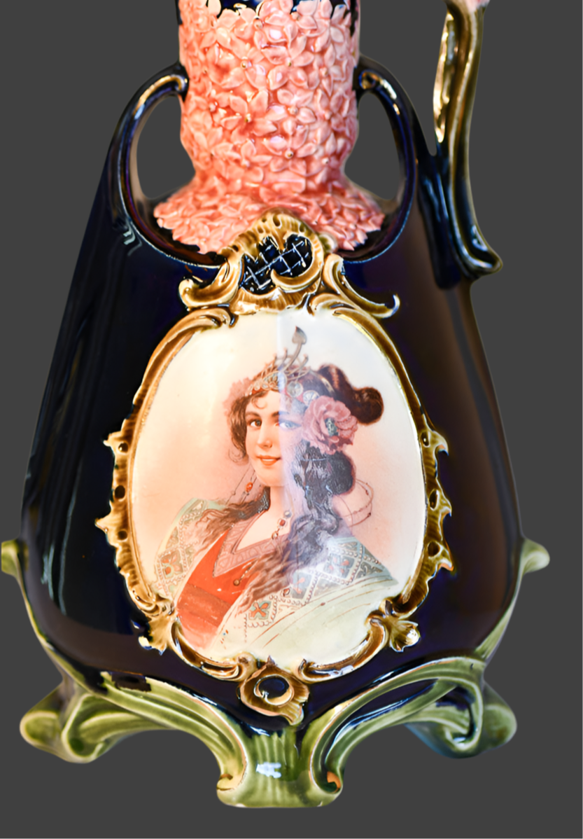 Art Nouveau Antique Vase or Ewer