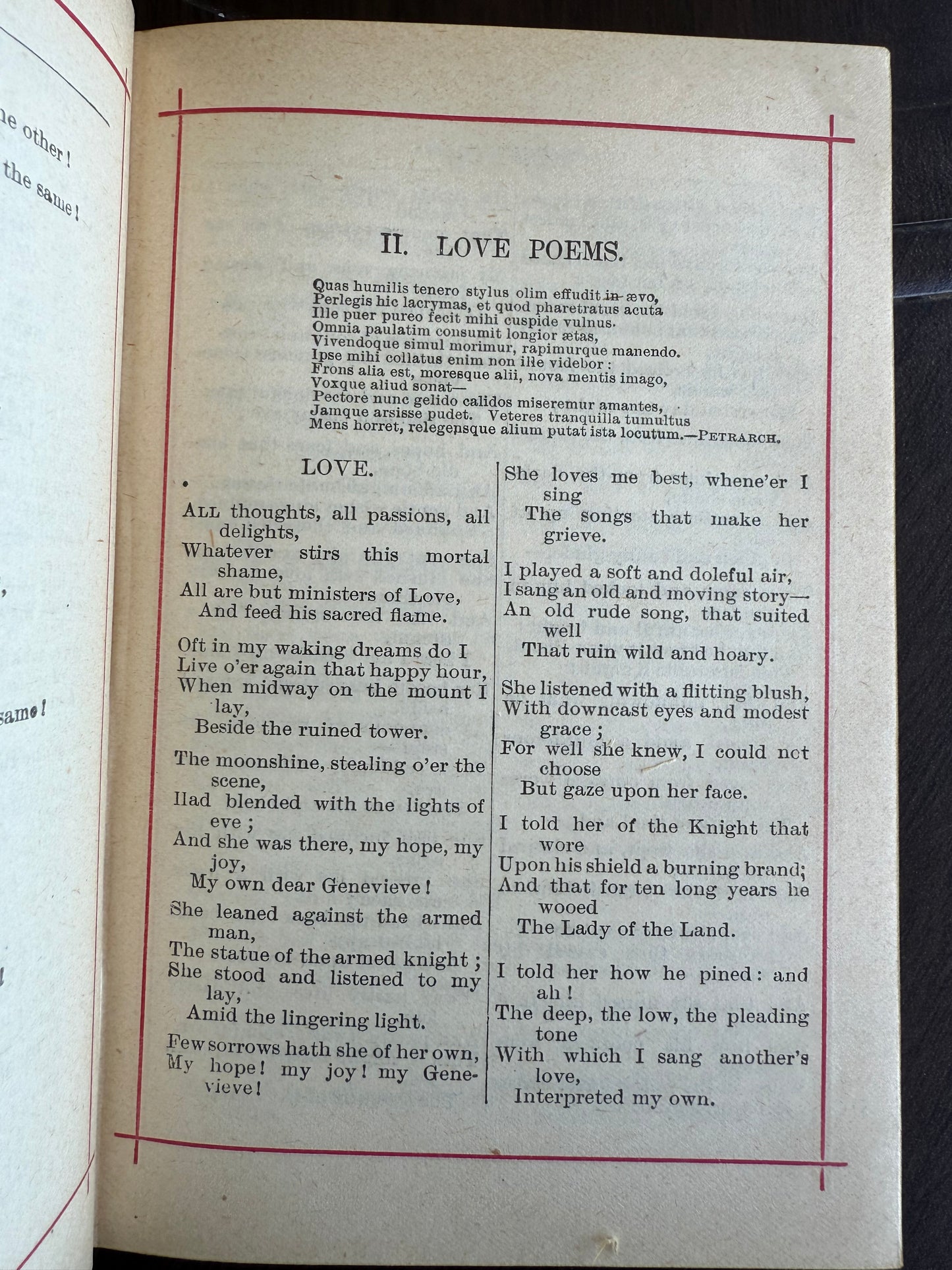 The Poetical Works of S T Coleridge, 1880’s