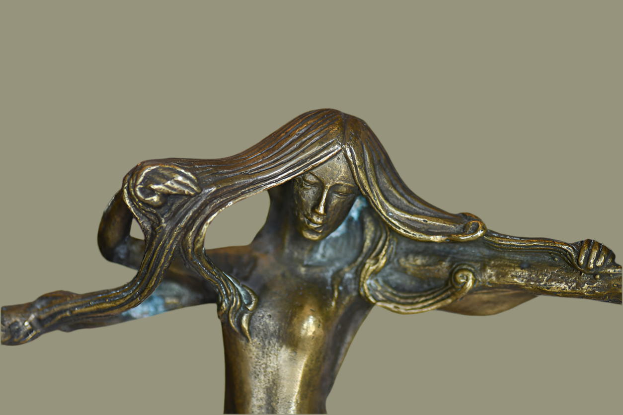 Art Nouveau Style Vintage Candleabra