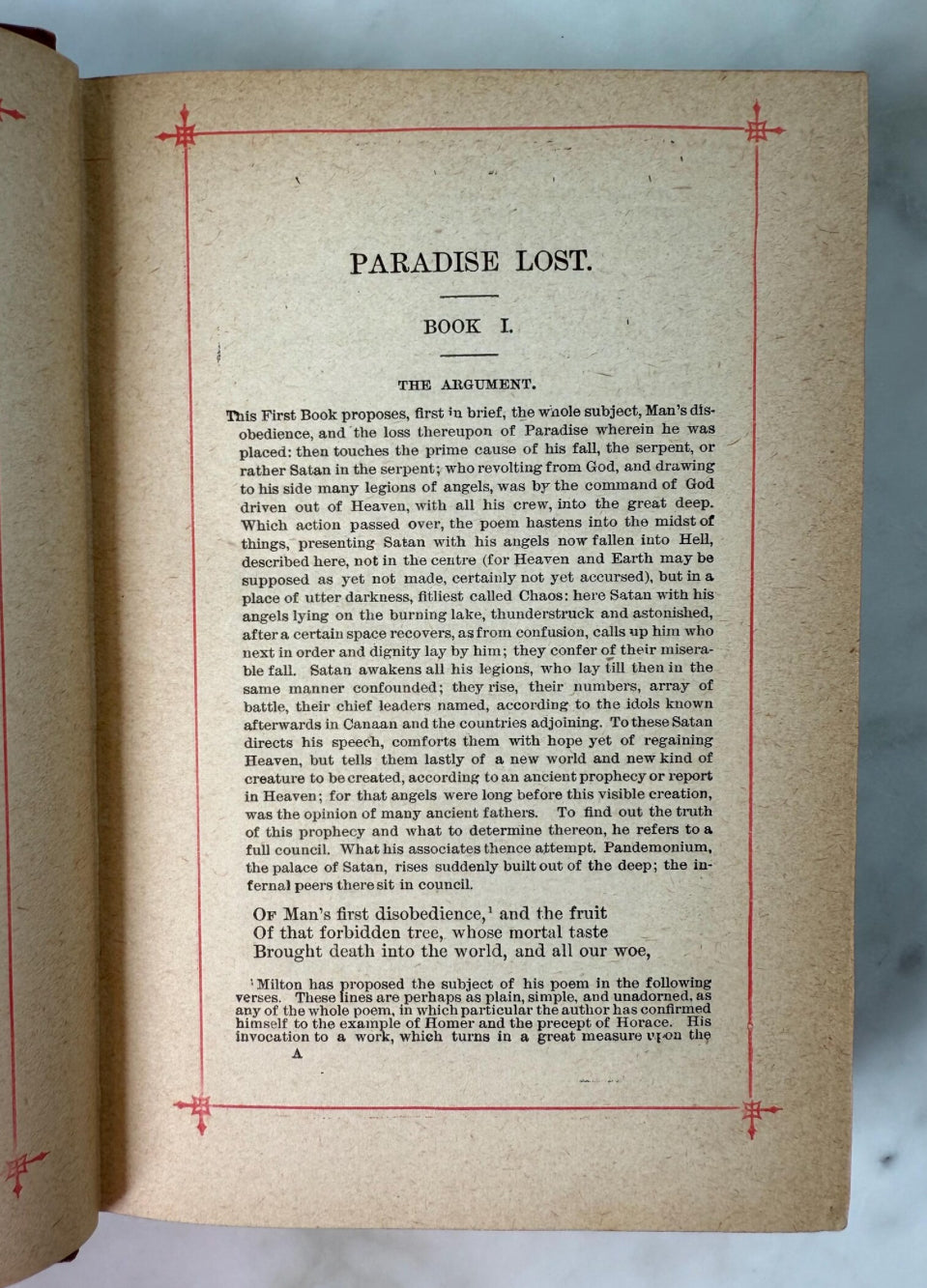 John Milton's Poetical Works, Paradise Lost