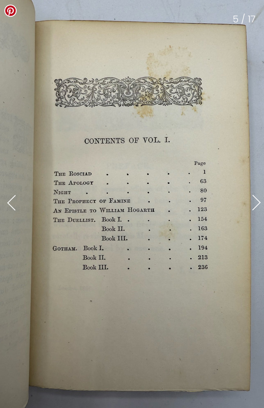 British Poets, Charles Churchill, Vol 1