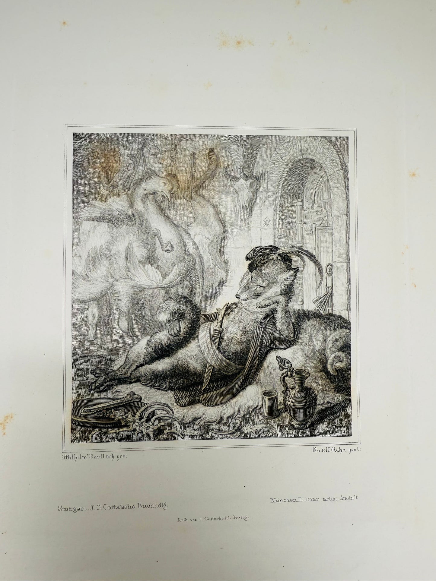 Wolfgang von Goethe's Fable, 1846