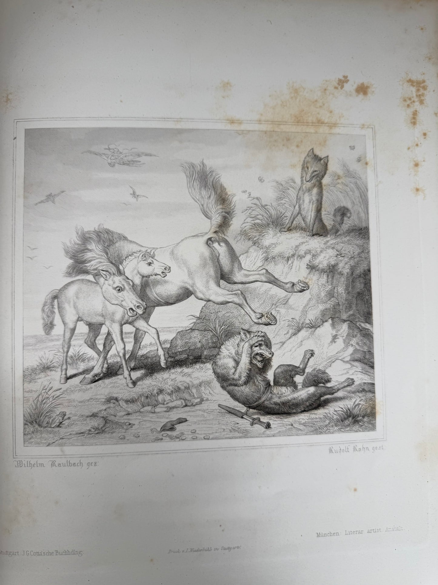 Wolfgang von Goethe's Fable, 1846