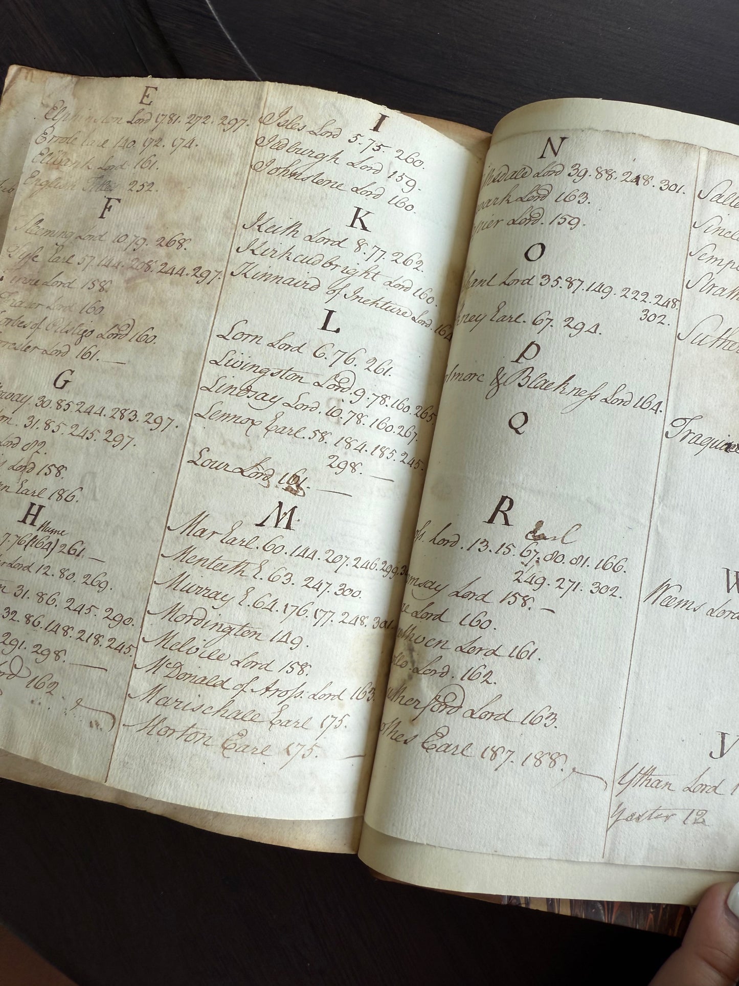 Lovat Peerage, United Kingdom Nobility Records, 1730