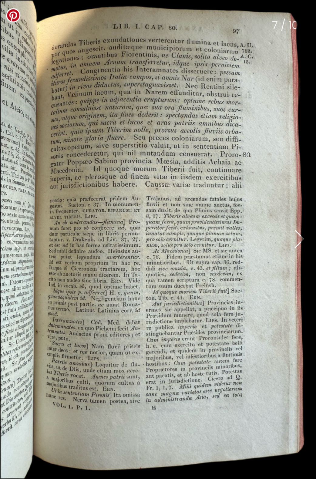Taciti Opera by C. Cornelii, 1813, Latin