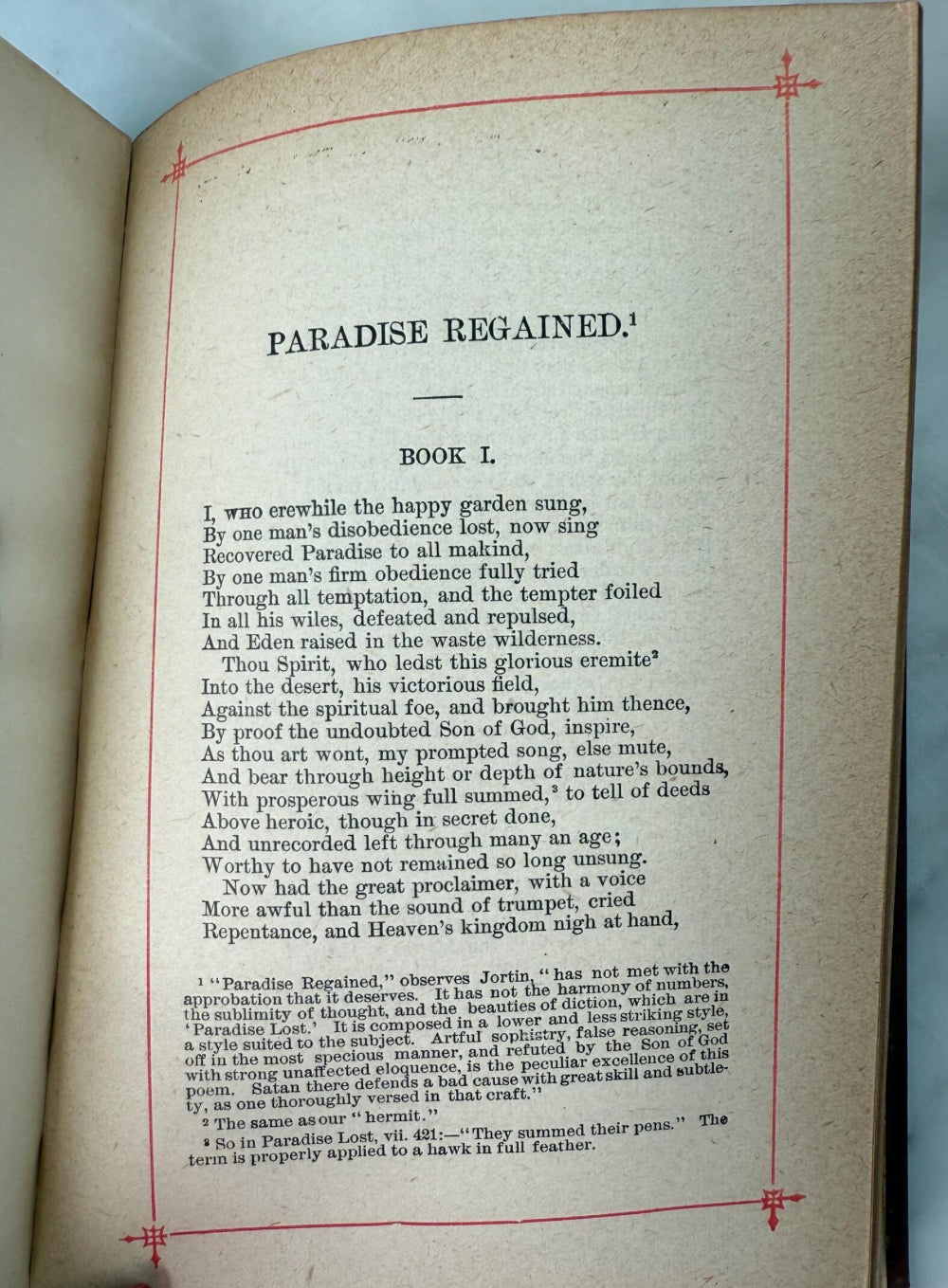 John Milton's Poetical Works, Paradise Lost