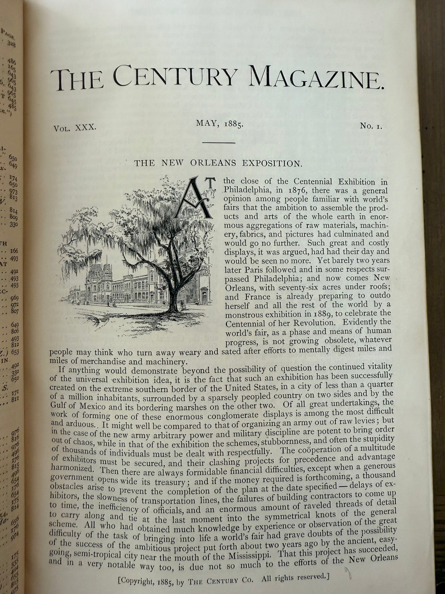 The Century Illustrated Monthly Magazine, 1885 & 1886