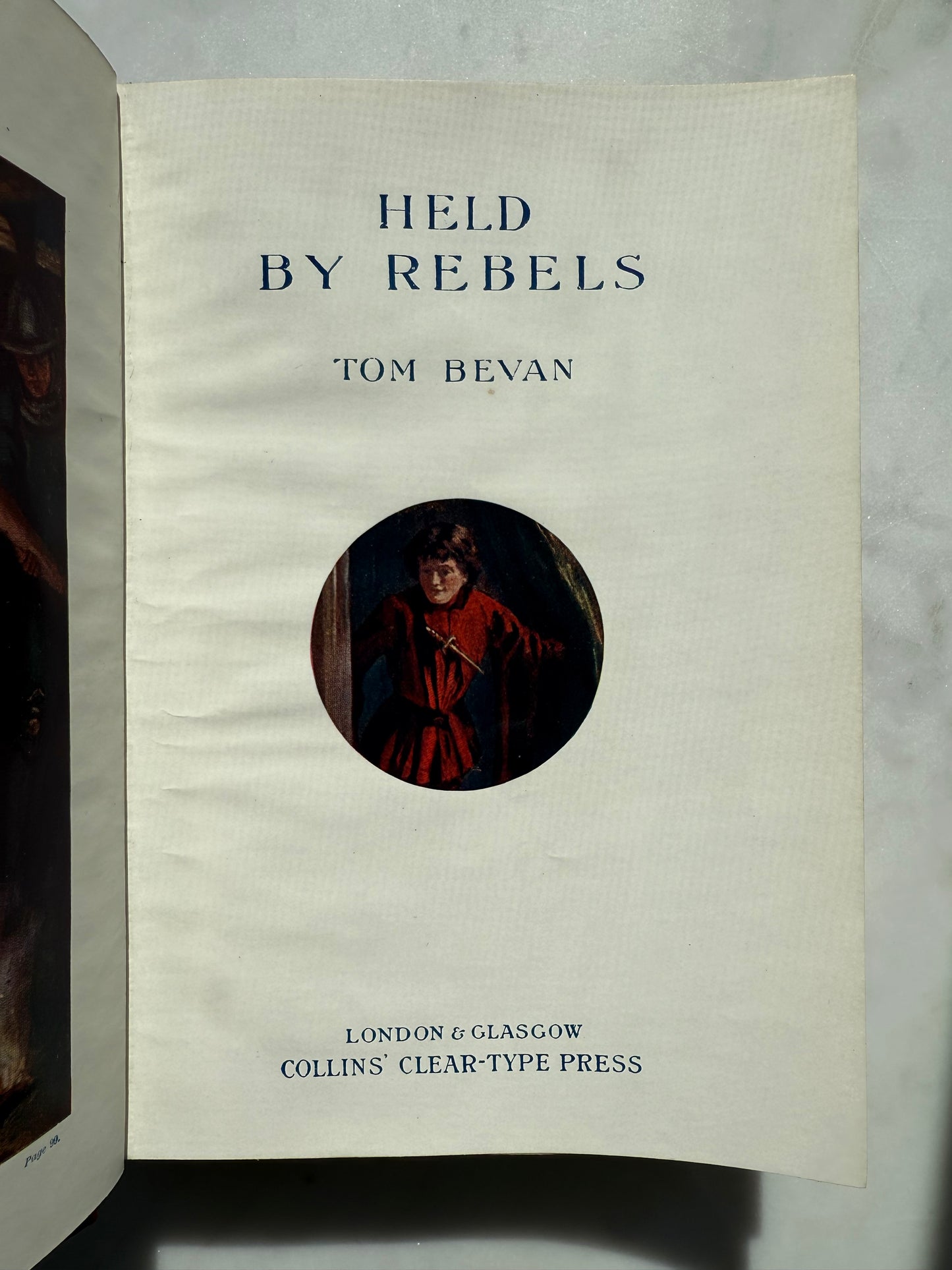 Held by Rebels, Decorative Floral Book