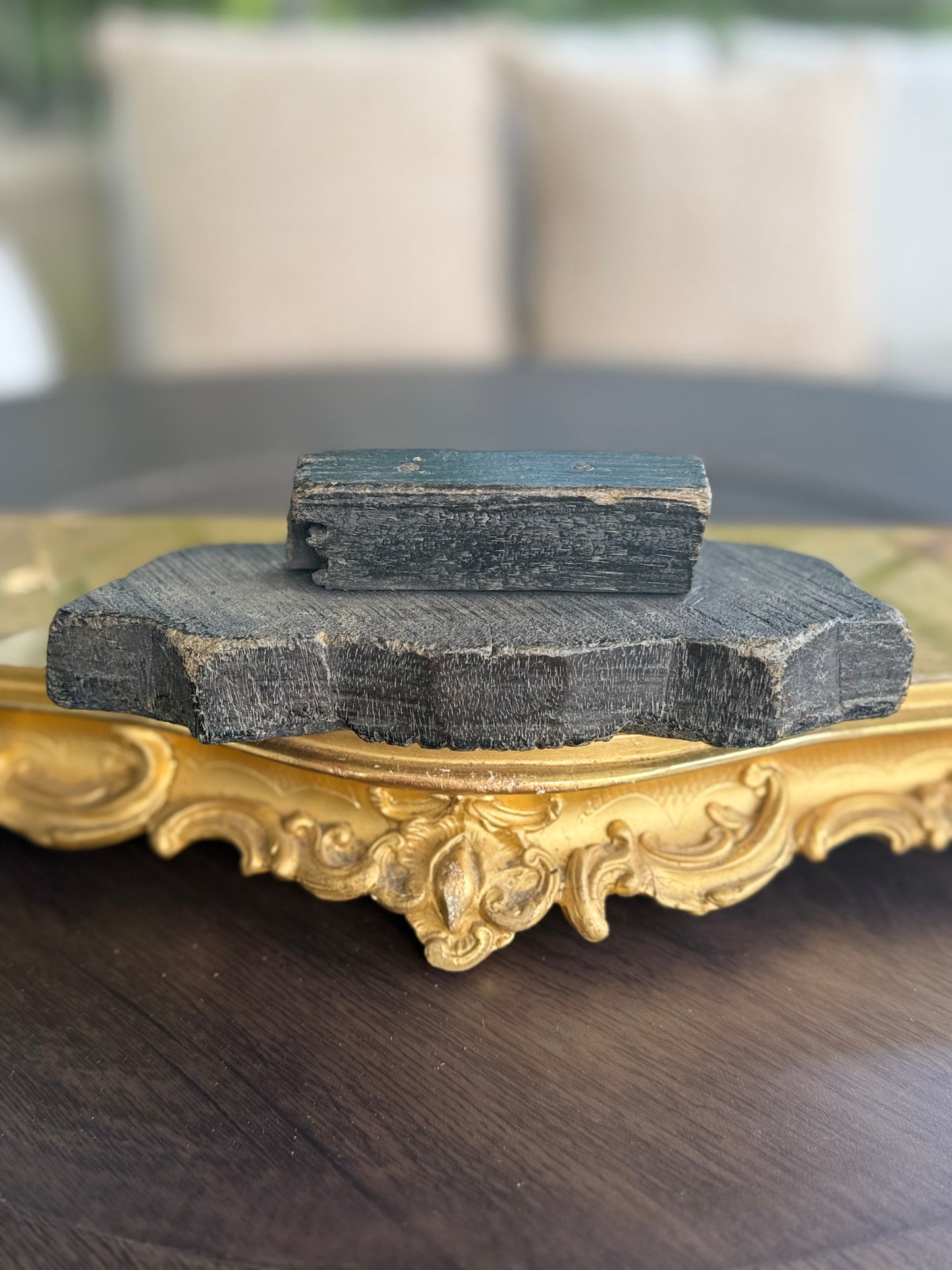 Hand Carved Wooden Printing Block, India