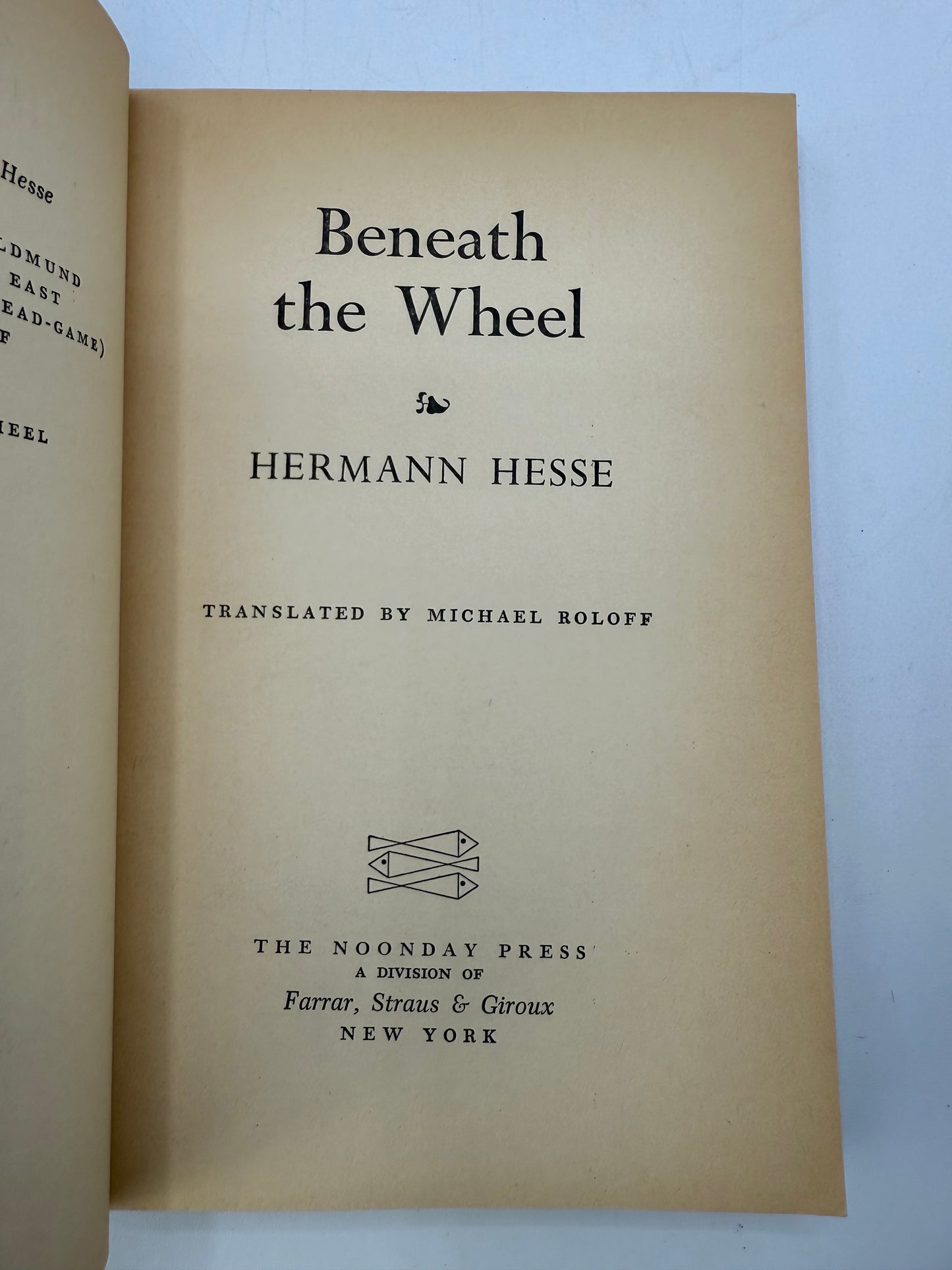 Vintage Paperback Bookshelf Display Lot, Hermann Hesse, Solzhenitsyn