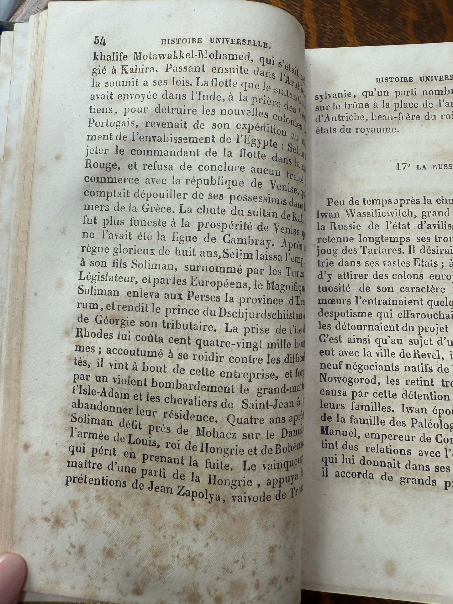 Modern History Told to Christian Youth, France