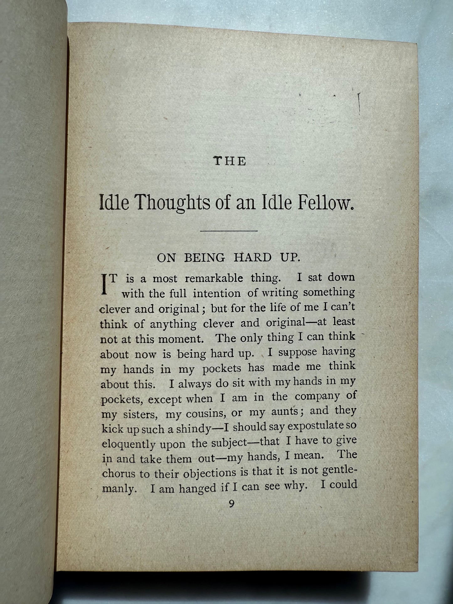 Idle Thoughts by Jerome, Decorative Book