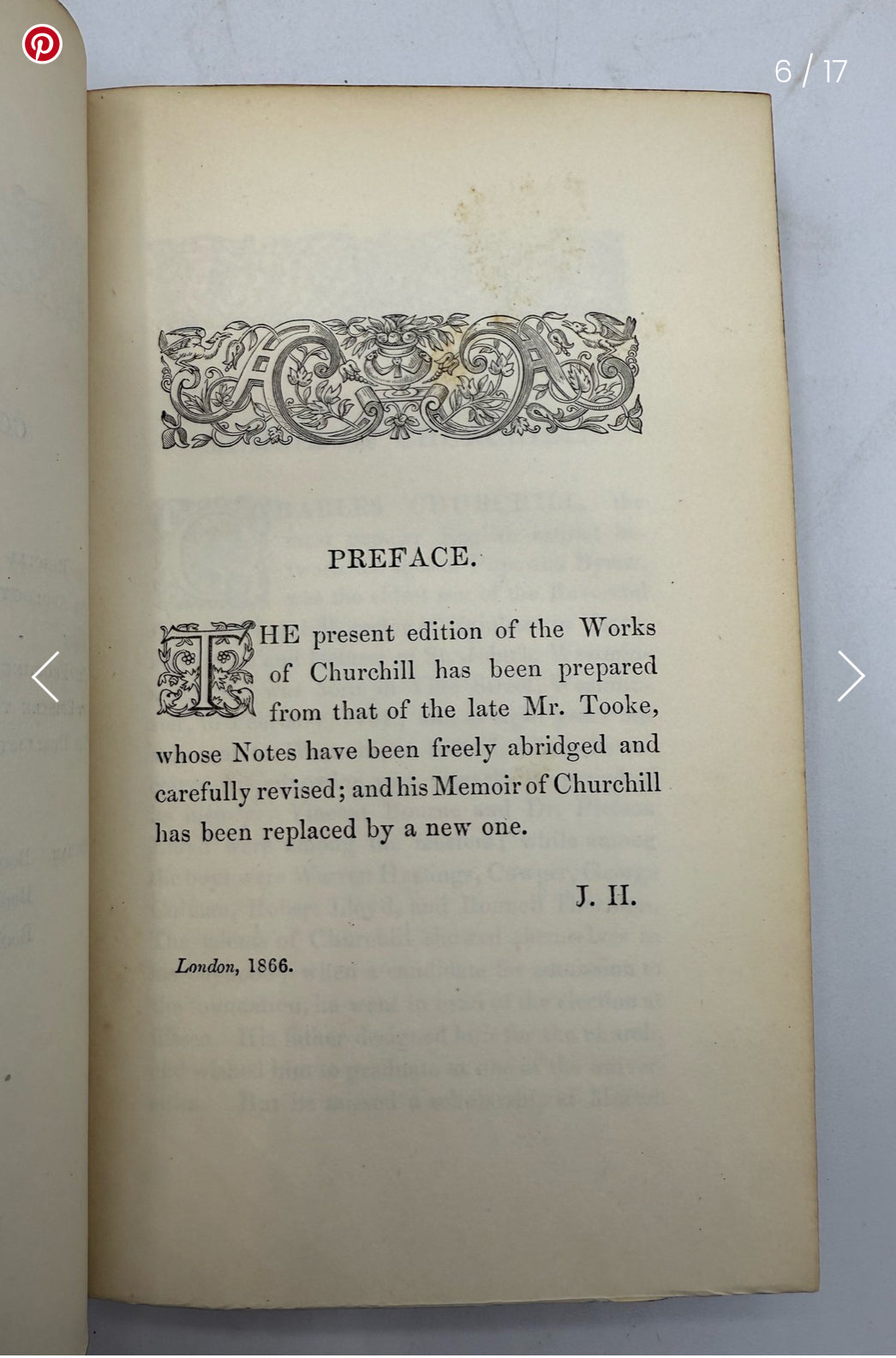 British Poets, Charles Churchill, Vol 1