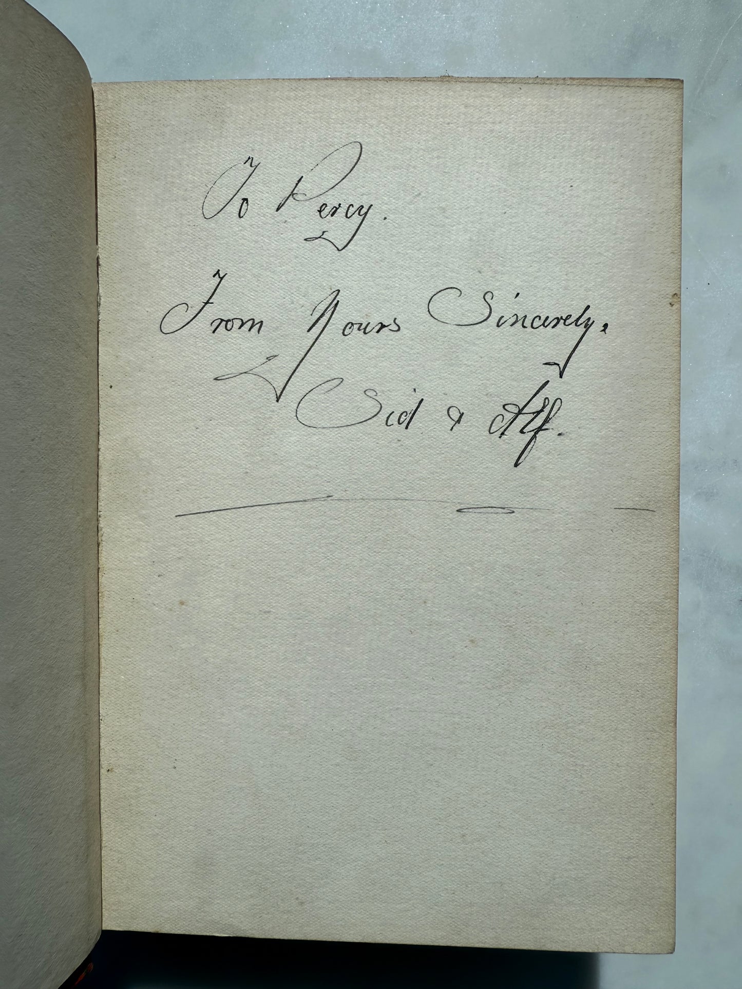 Held by Rebels, Decorative Floral Book