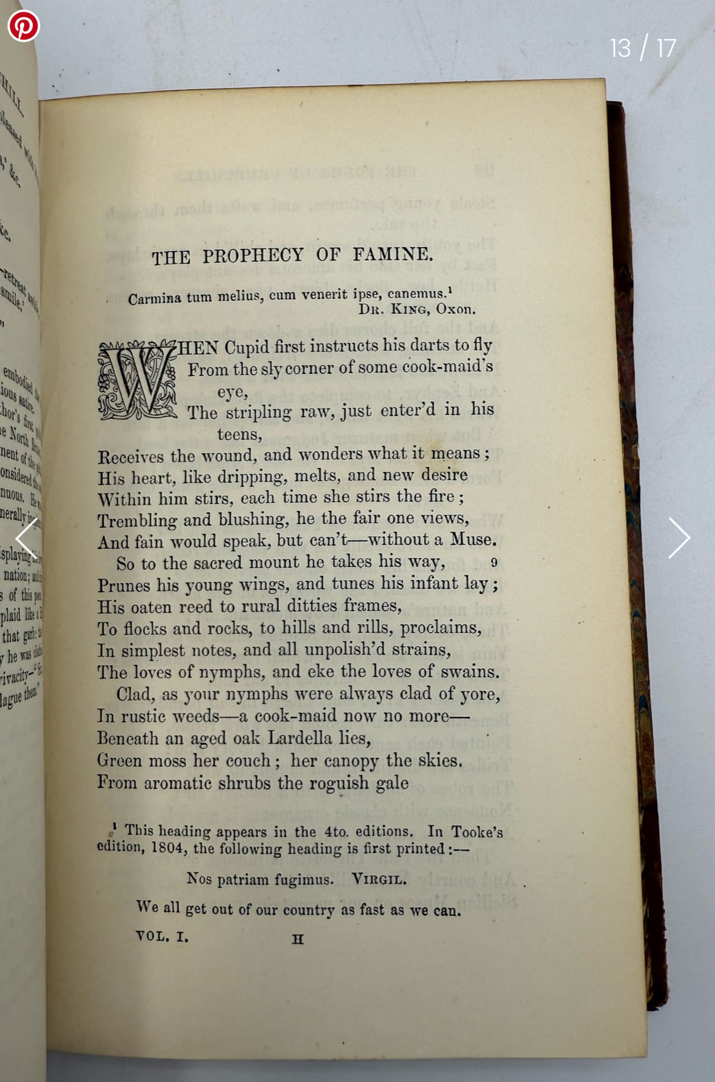 British Poets, Charles Churchill, Vol 1