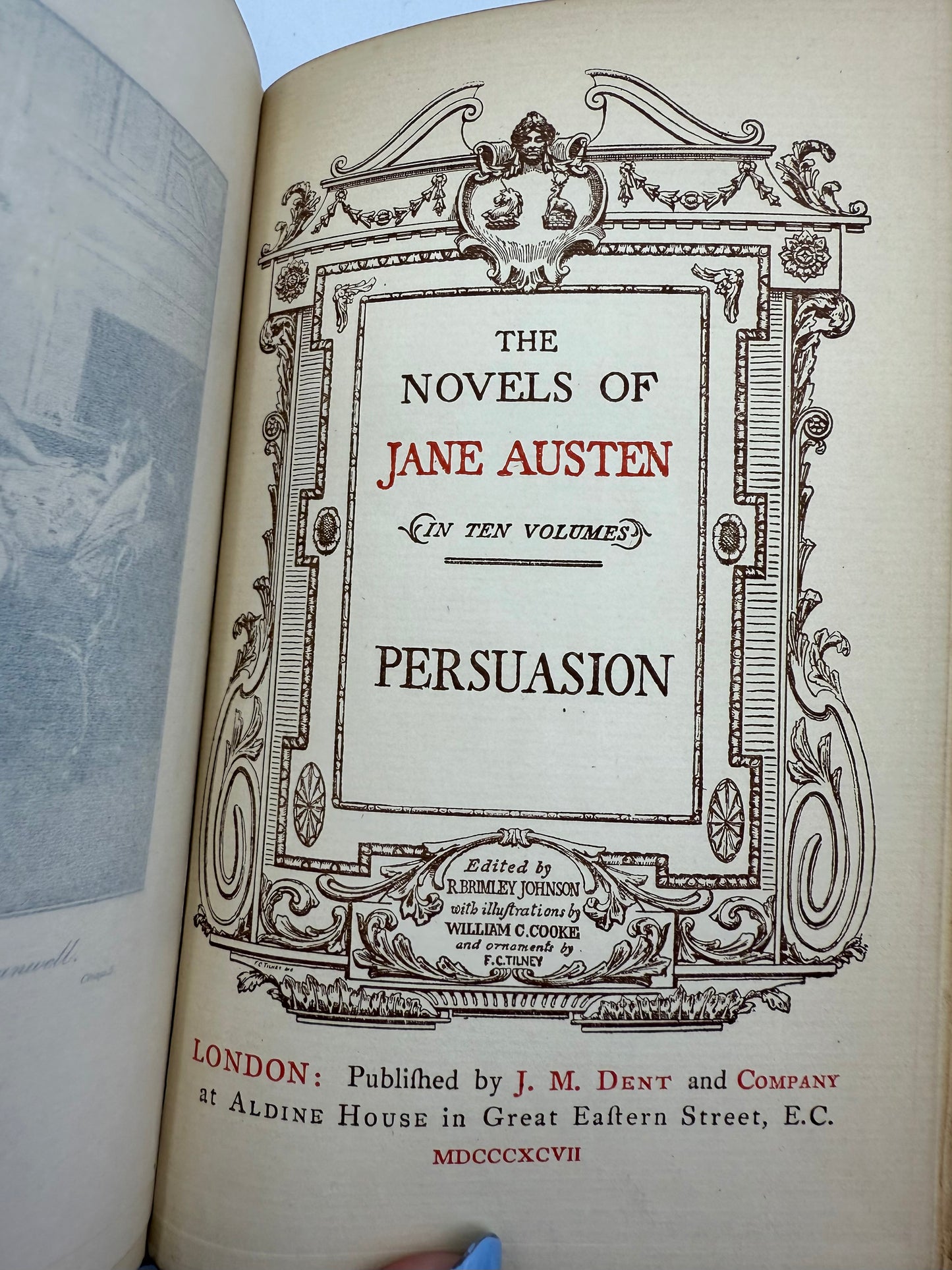Jane Austen's Persuasion & Northanger Abbey, Antique Edition