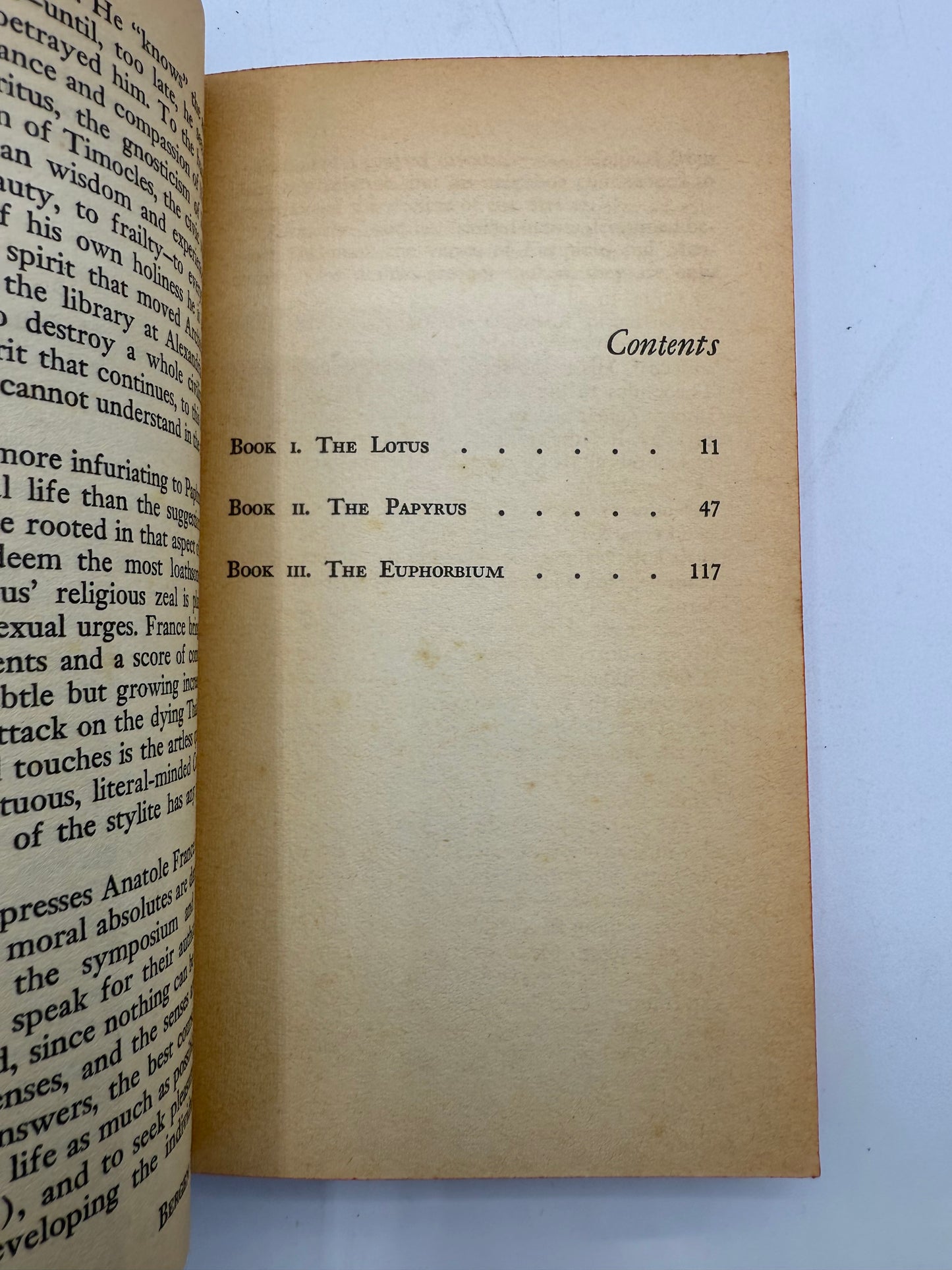 Thais by Anatole France, 1961