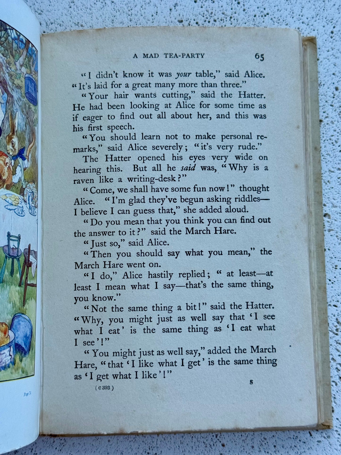 Vintage Alice’s Adventures in Wonderland by Lewis Carroll