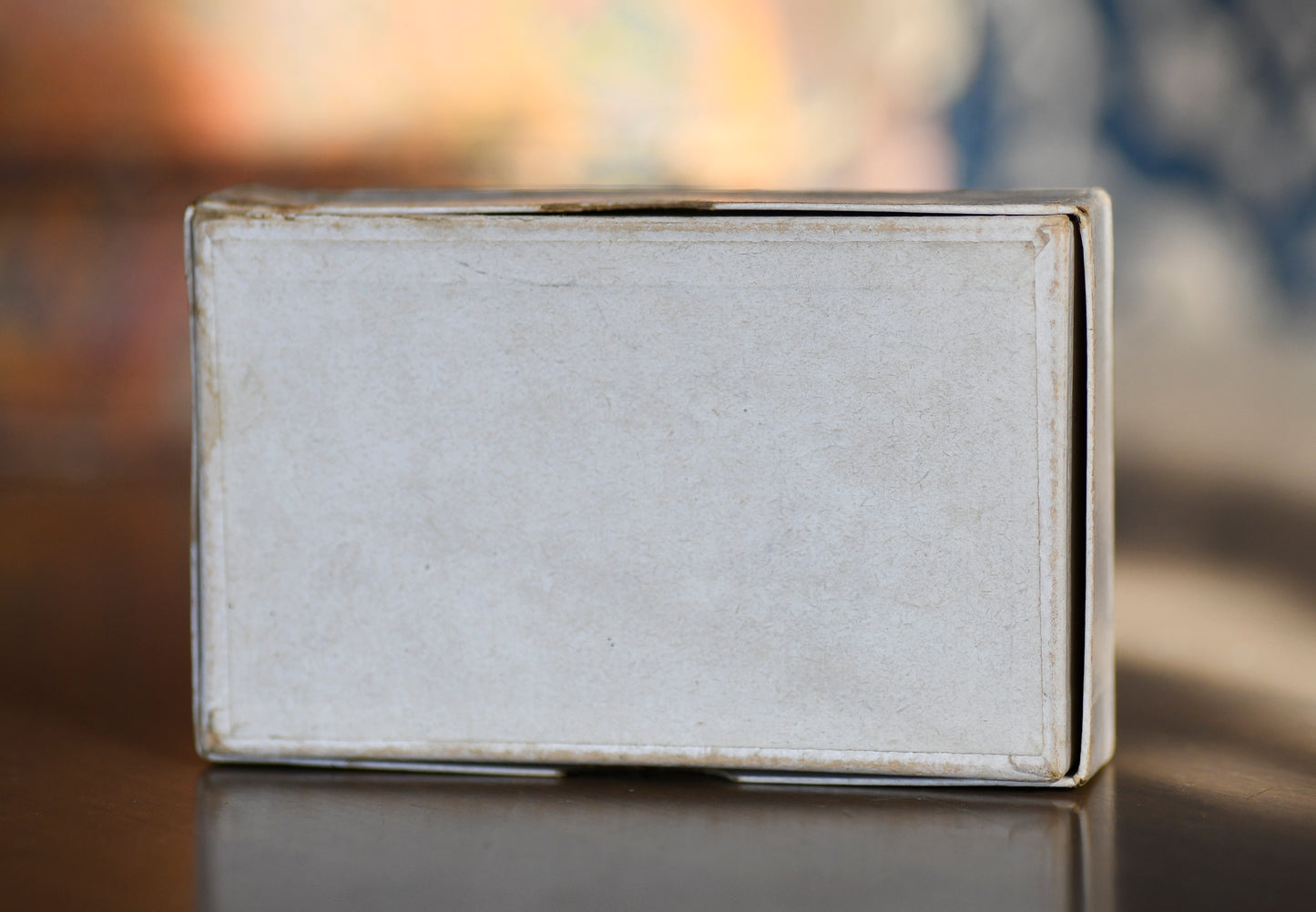 Vintage White French Stationery or Photograph Box