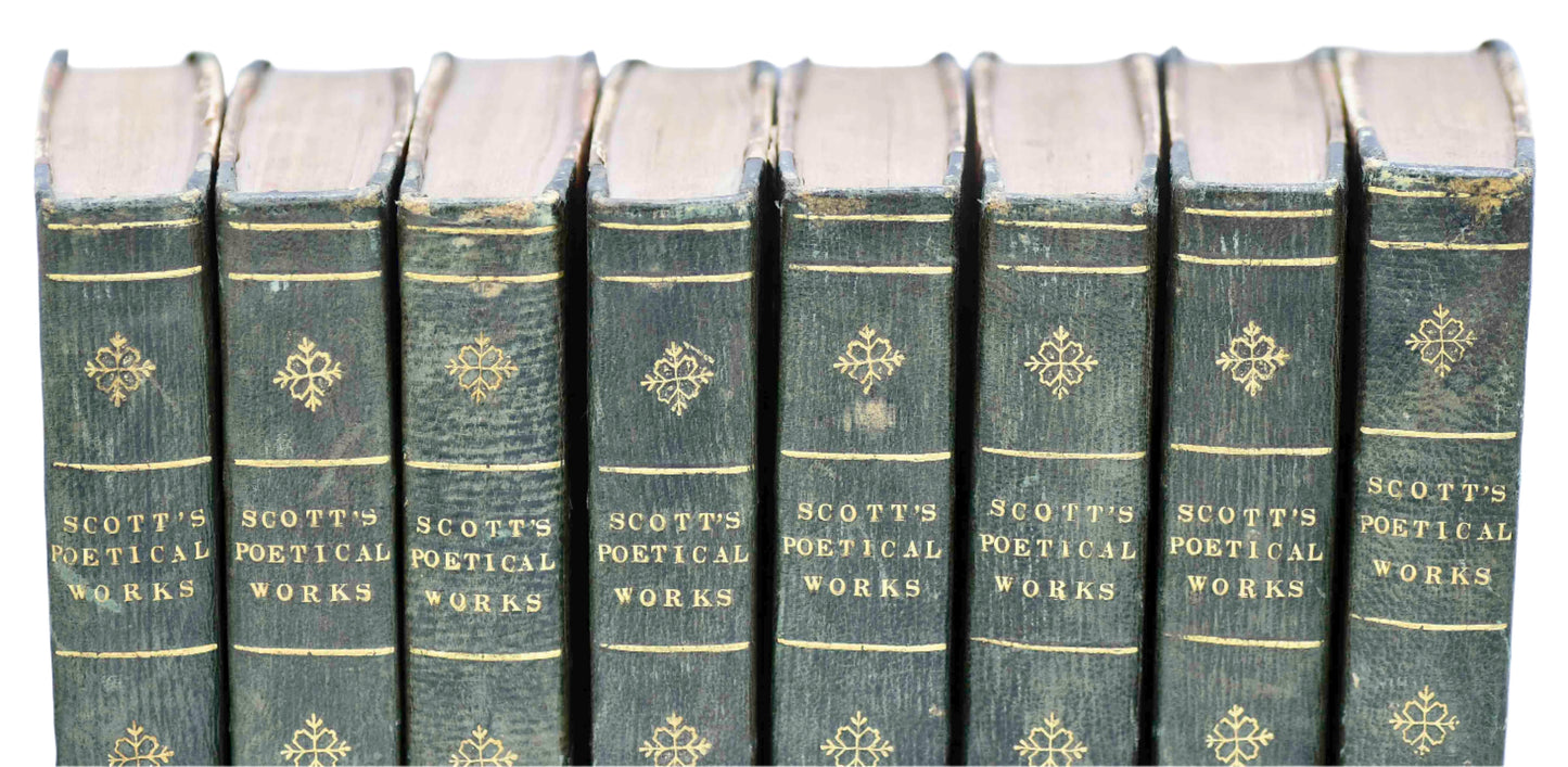Sir Walter Scott Bookset, 1822