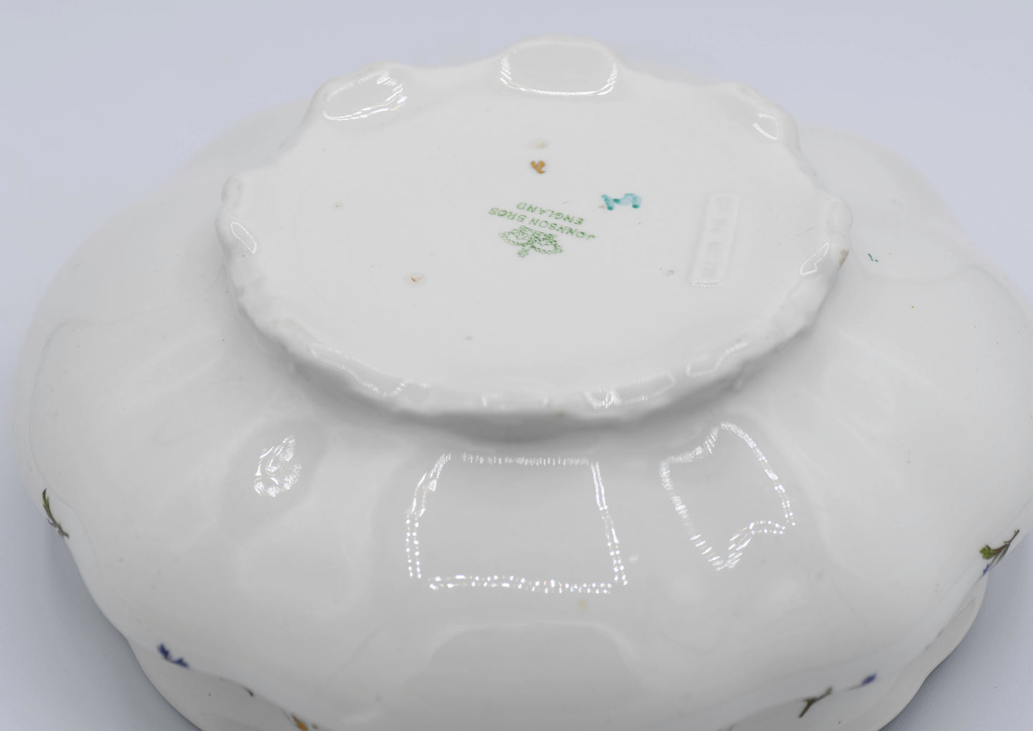 Johnson Brothers Floral Vegetable Serving Dish, 10"